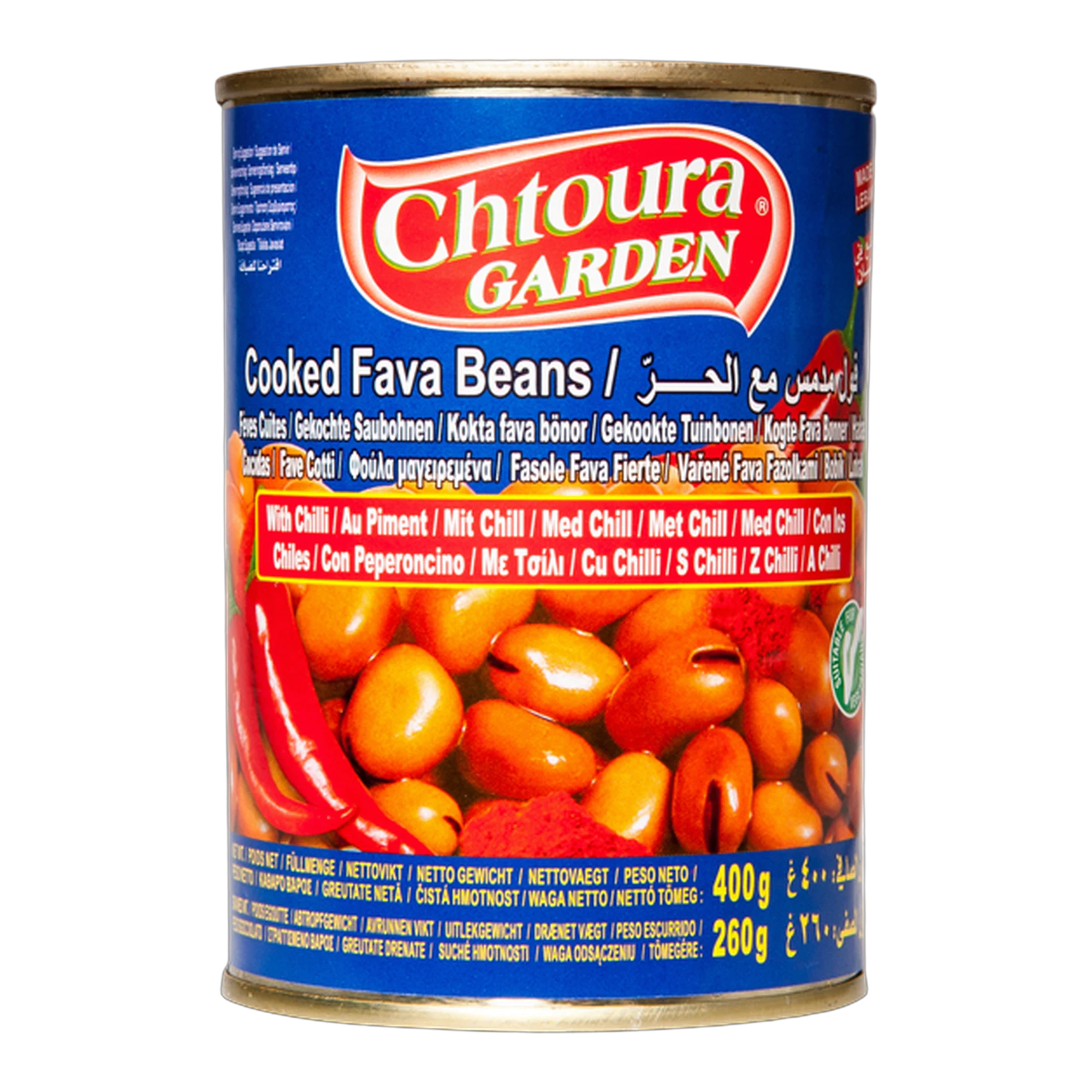 Chtoura Garden Fava Beans with Chili