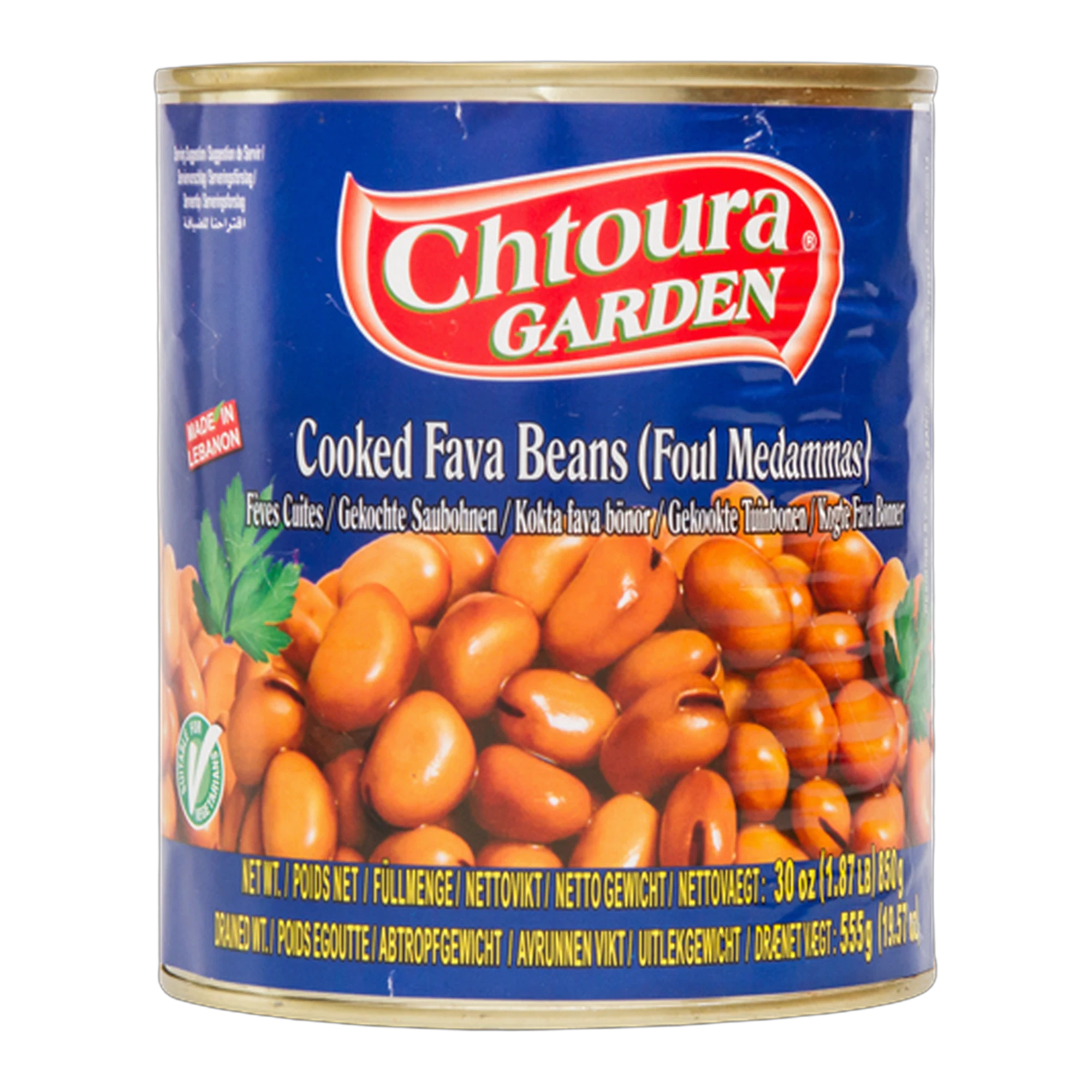 Fasole Fava Foul Medammas Chtoura Garden 850g