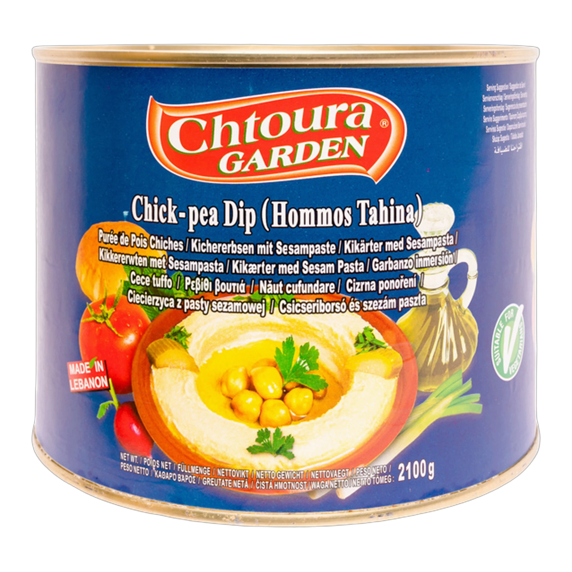 Chtoura Garden Hummus with Tahina