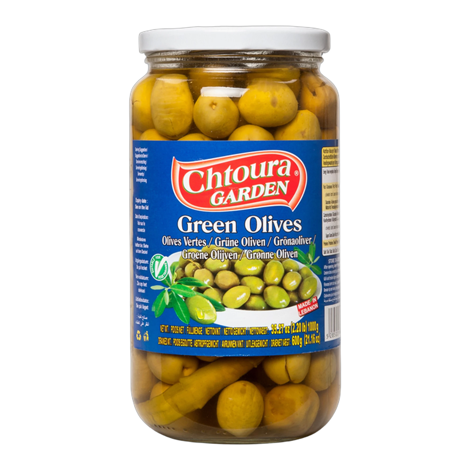 Măsline verzi Chtoura Garden 1 kg