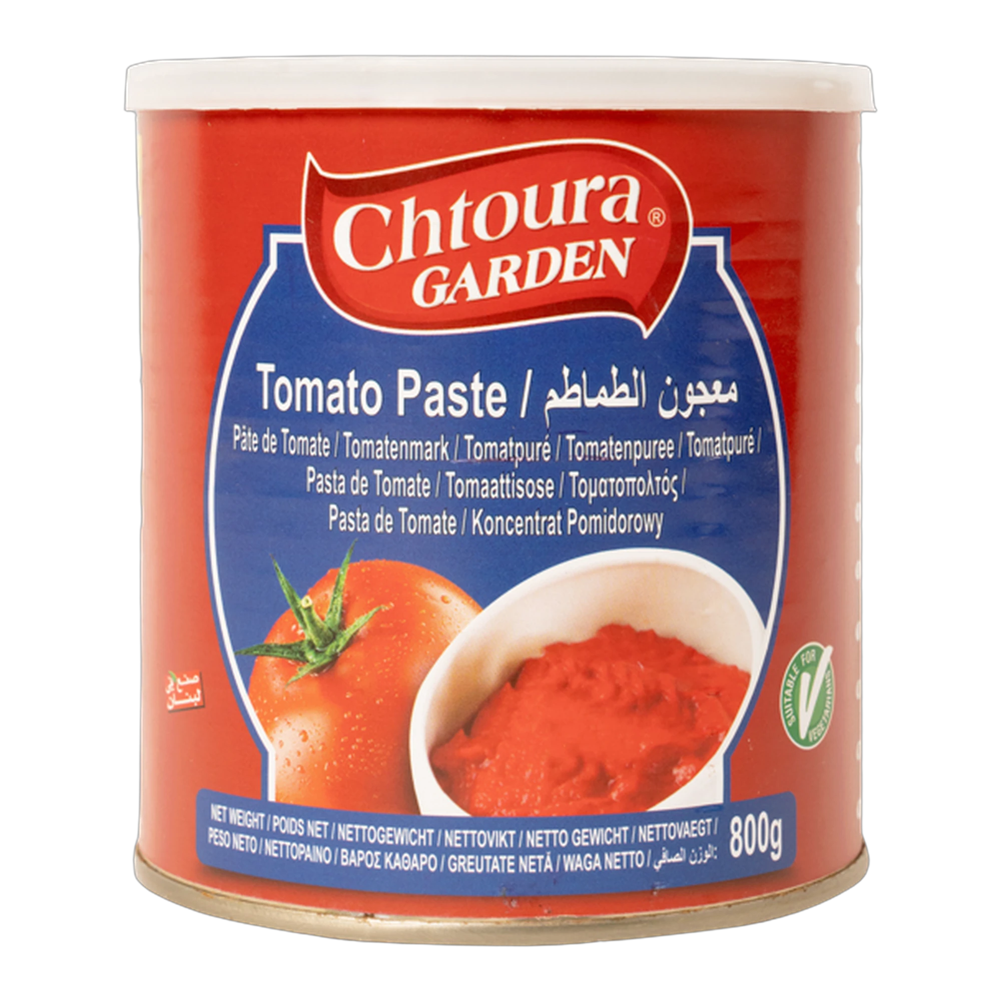 Chtoura Garden Tomato Paste 28-30% Brix
