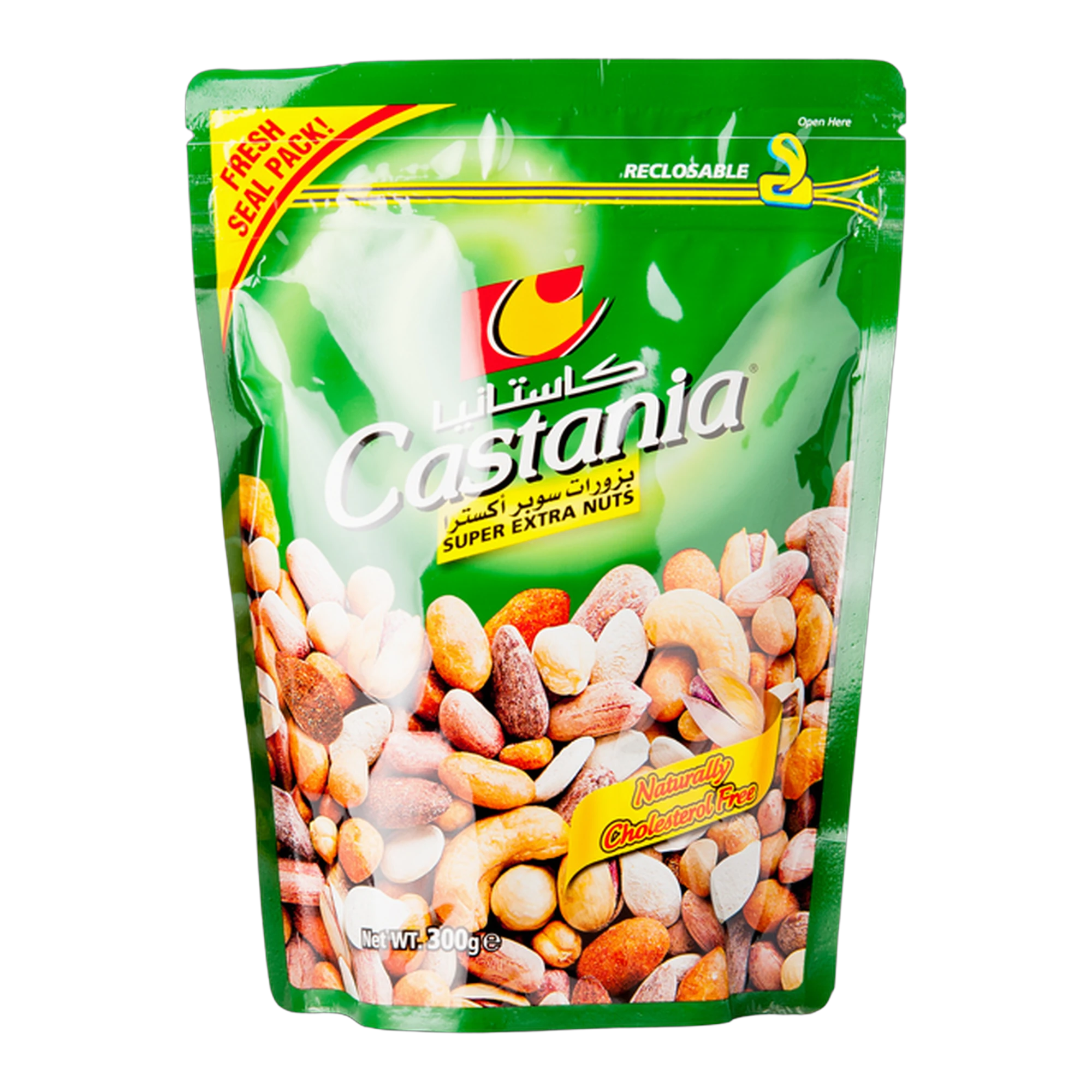 Castania Super Extra Mixed Nuts (Green Doypack)