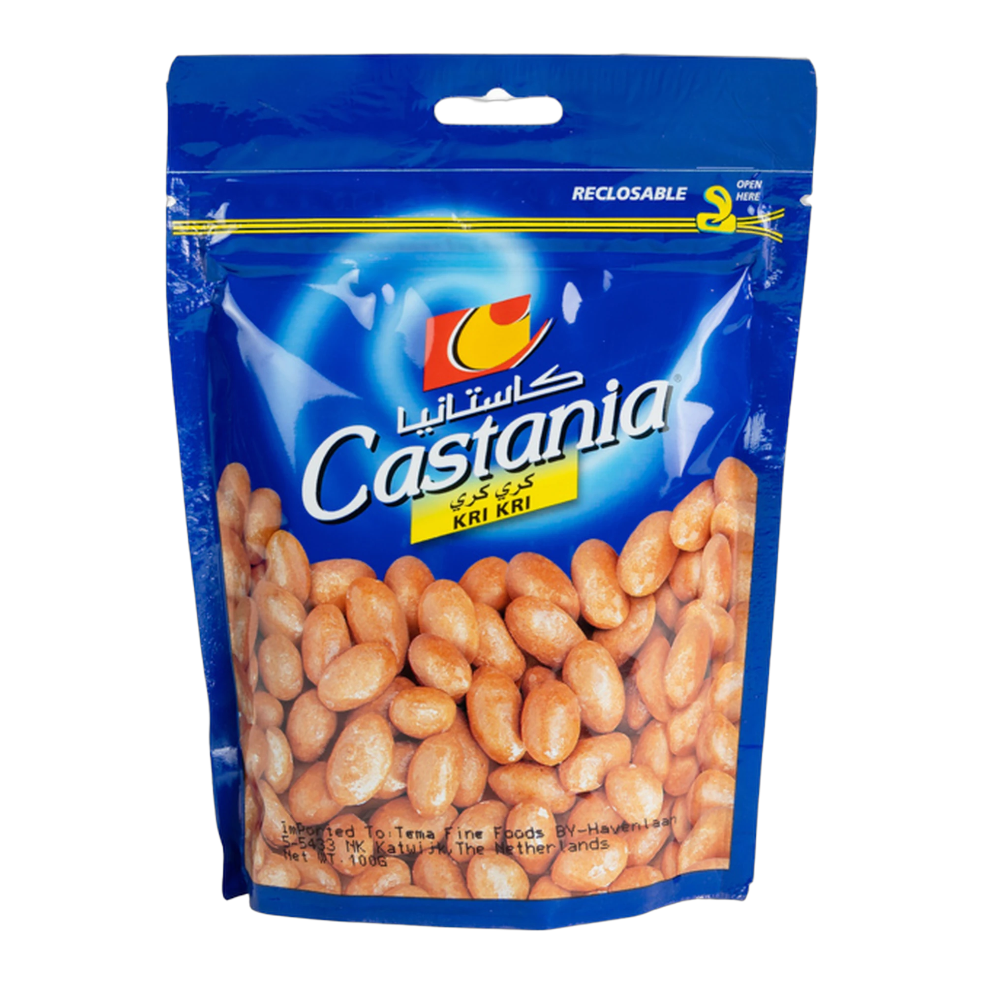 Castania Kri Kri Coated Peanuts Bag