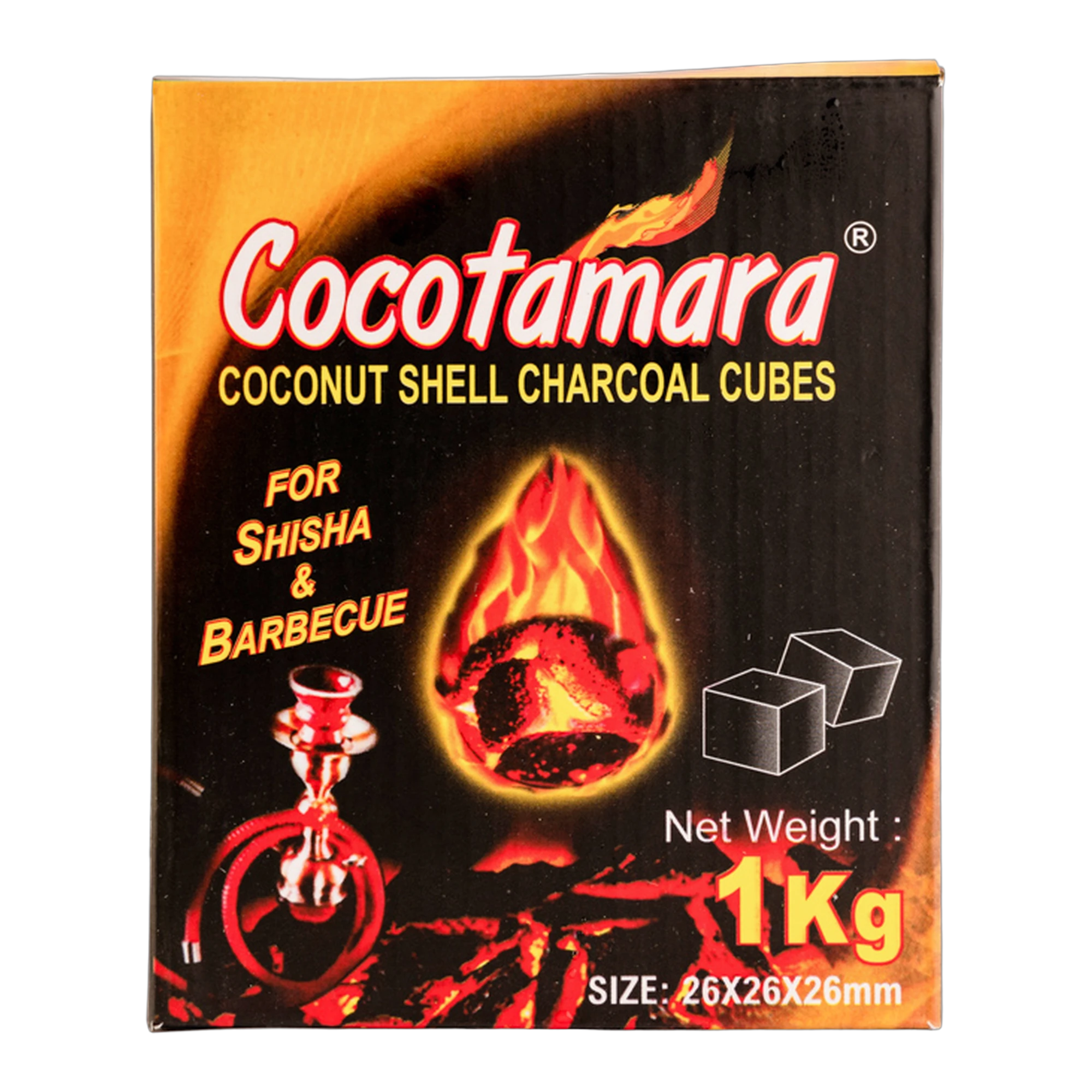 Cocotamara Coconut Shell Charcoal Size 26
