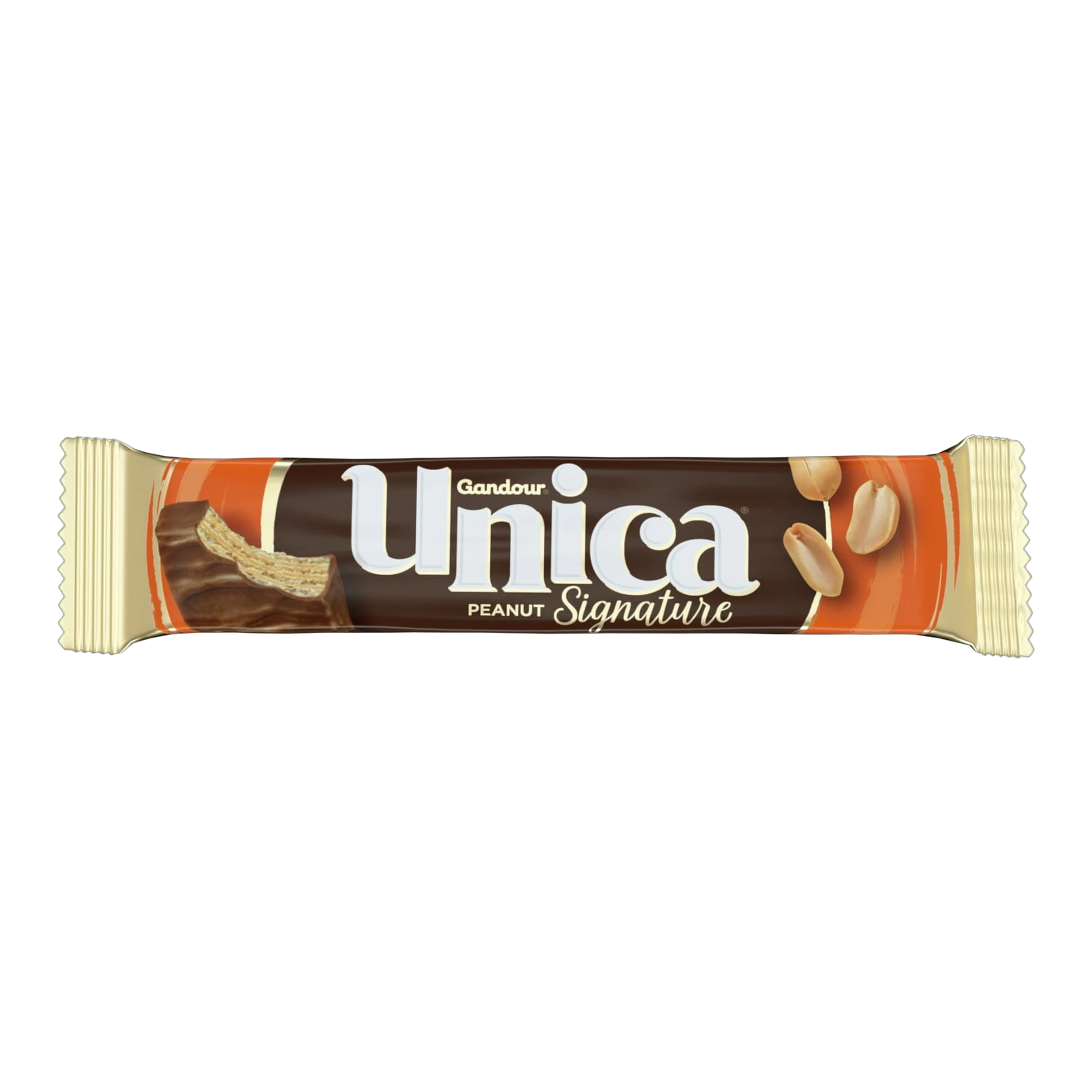 لوح شوكولاتة غاندور يونيكا سينيشر مع الفول السوداني