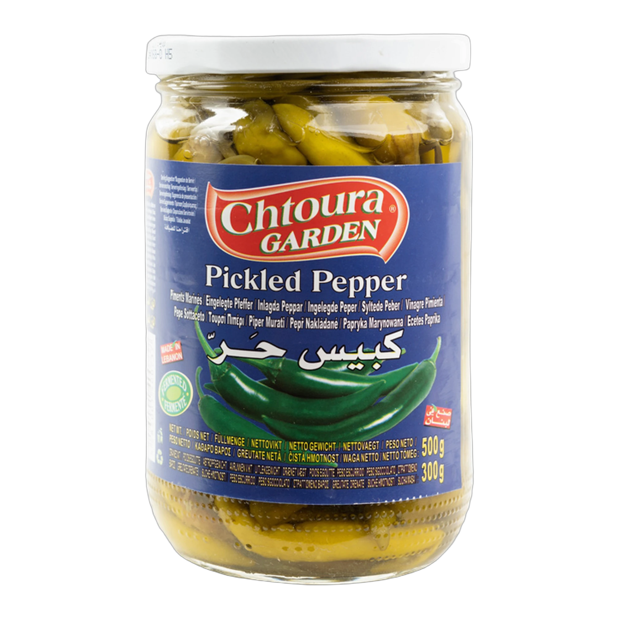 Ardei iuți murați Chtoura Garden la borcan