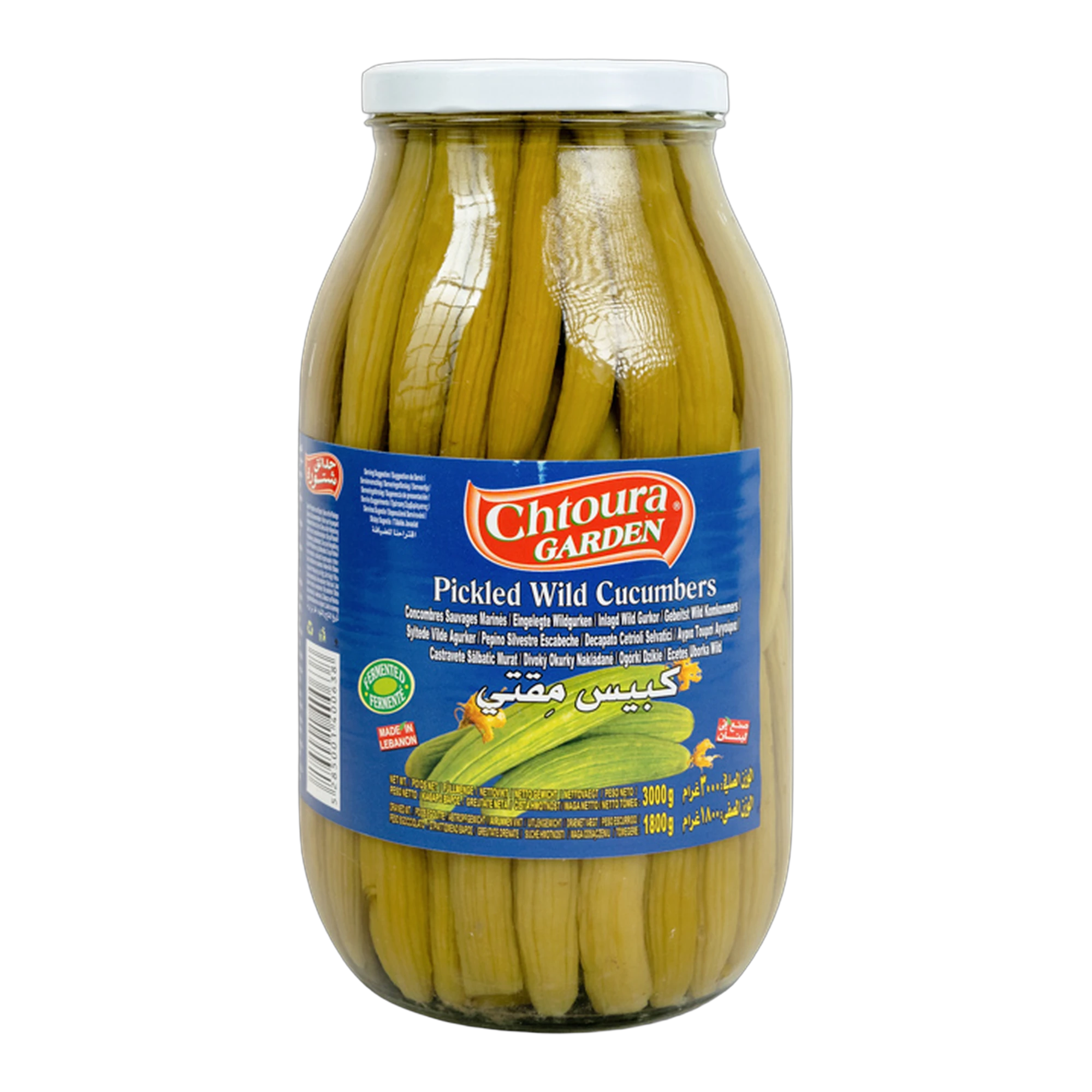 مخلل خيار بري 3كغ شتورة جاردن