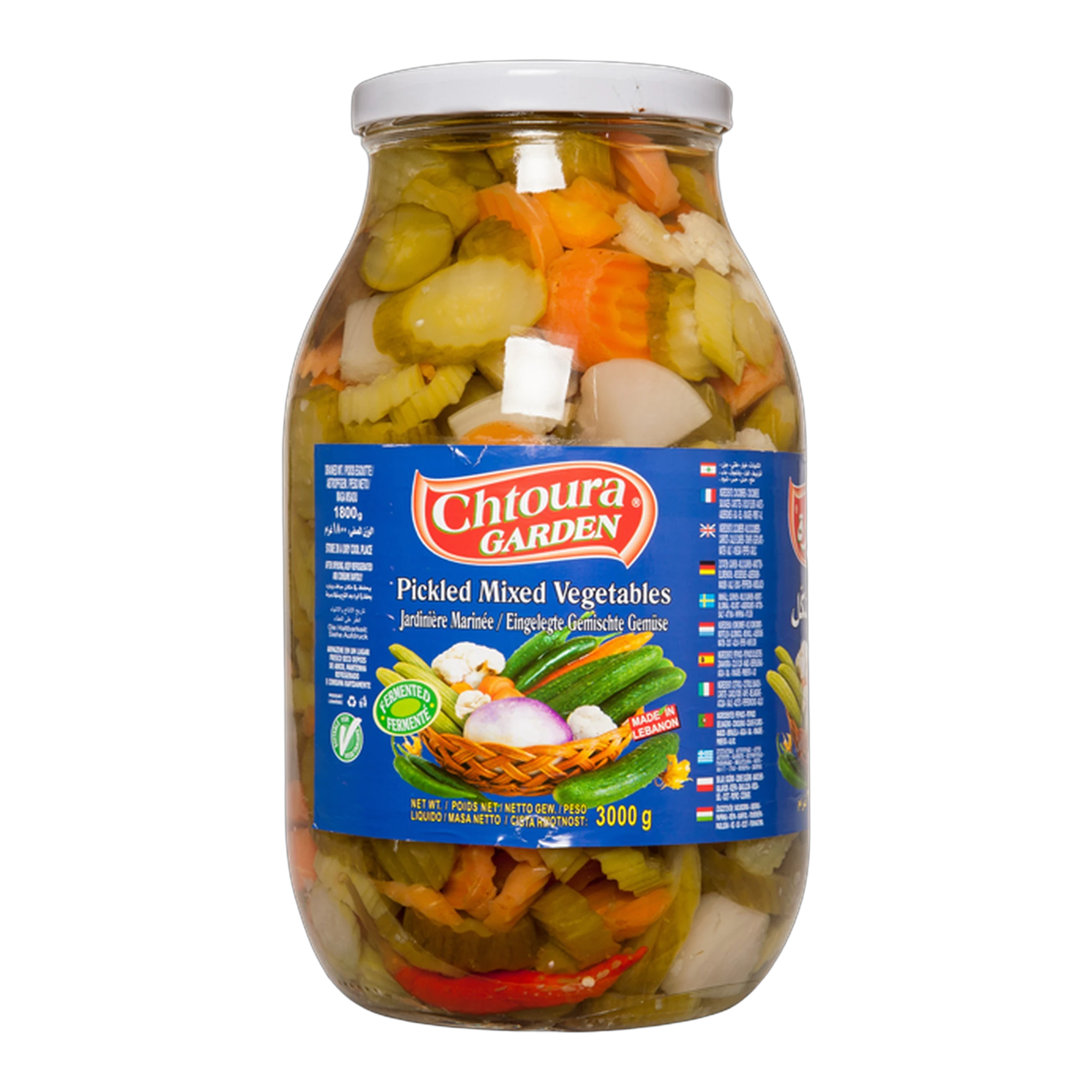 Chtoura Garden Mixed Pickled Vegetables