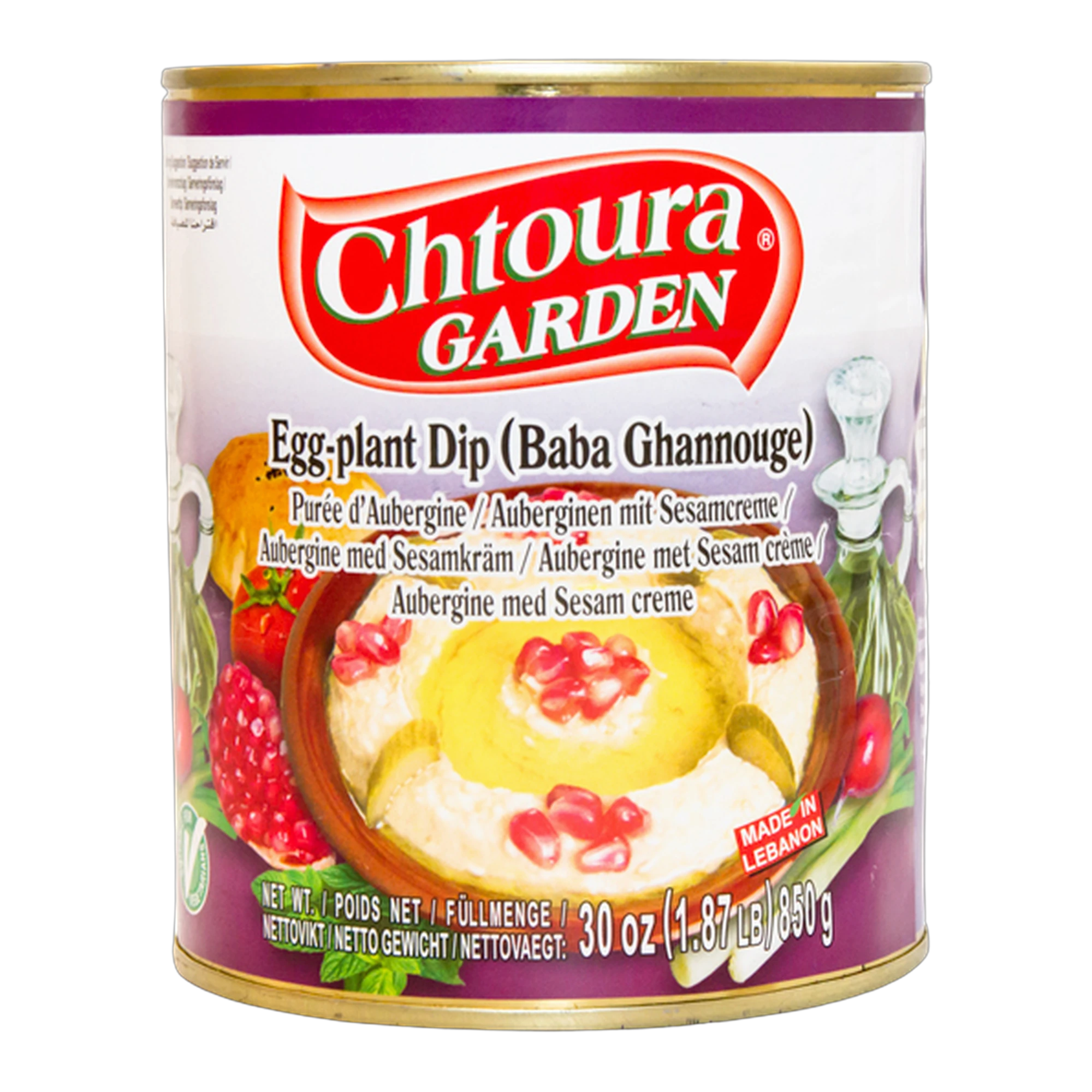 Baba Ghannouj - Pastă de vinete Chtoura Garden