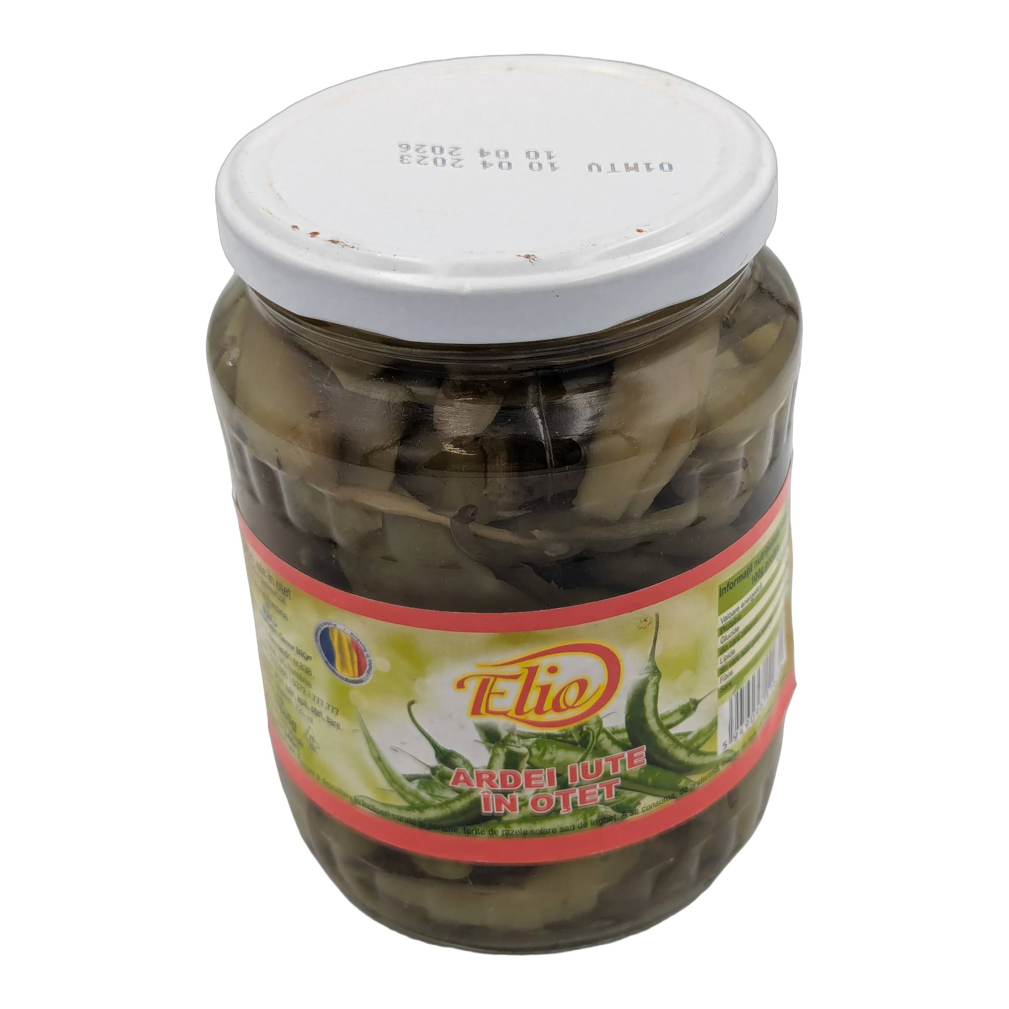 Ardei iute murat în oțet Elio