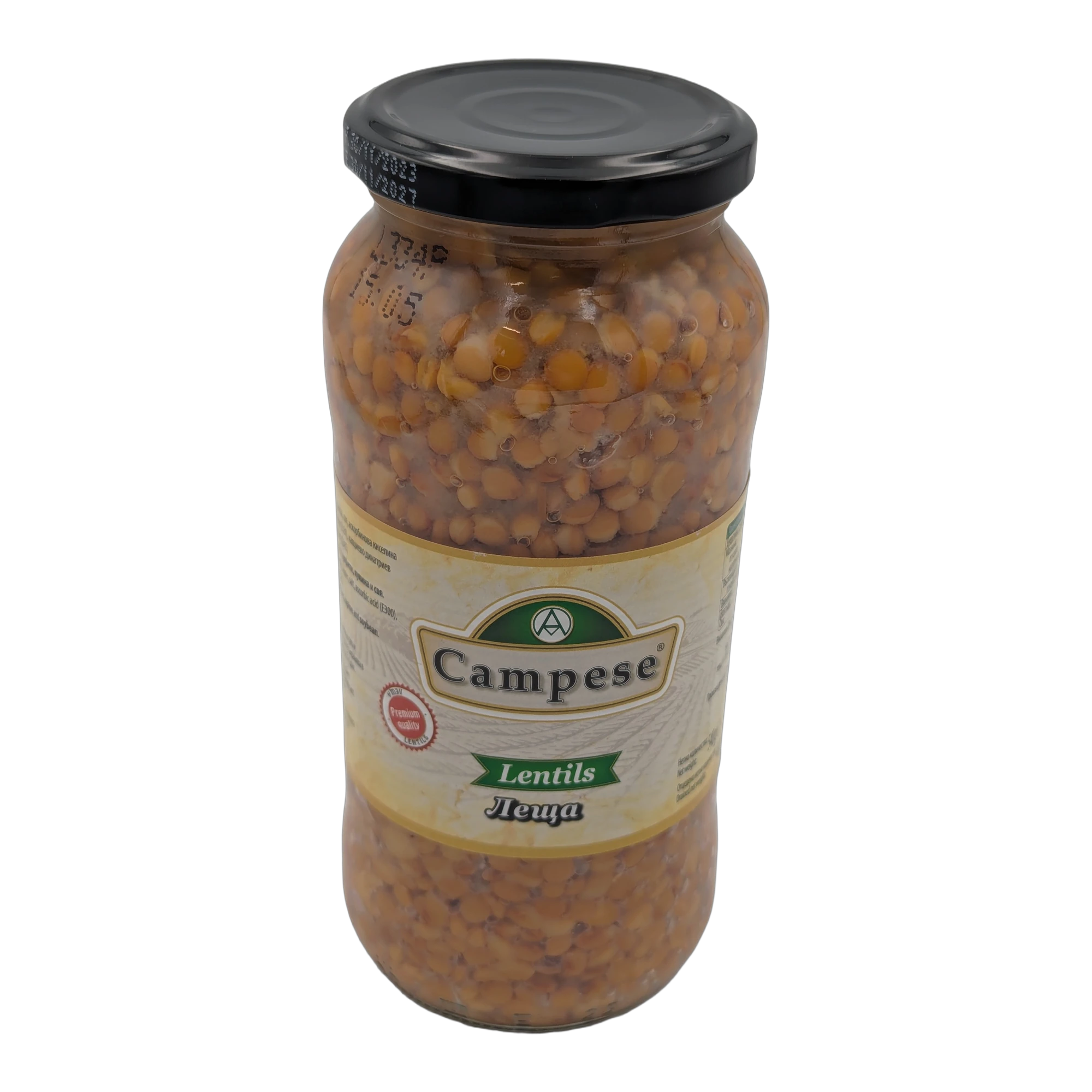 Campese Lentils in Jar 540 g