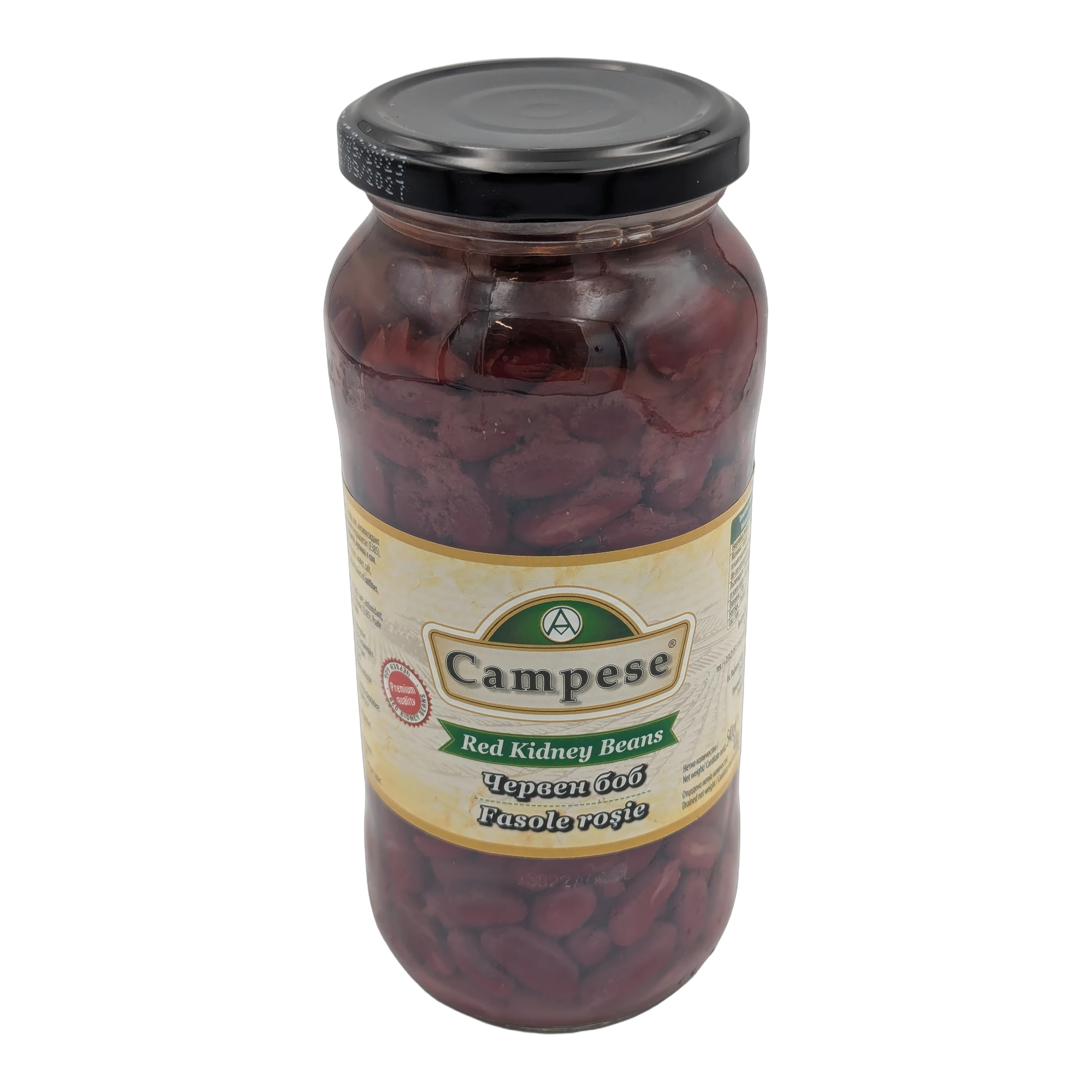 Fasole roșie în borcan 540g Campese