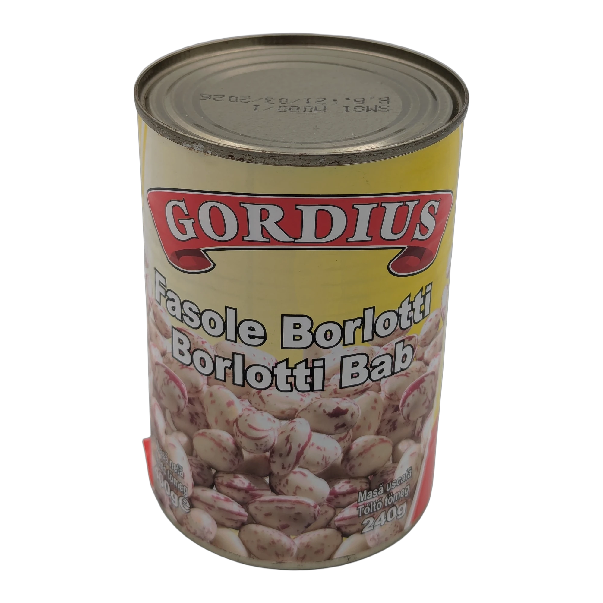 Fasole Borlotti Gordius