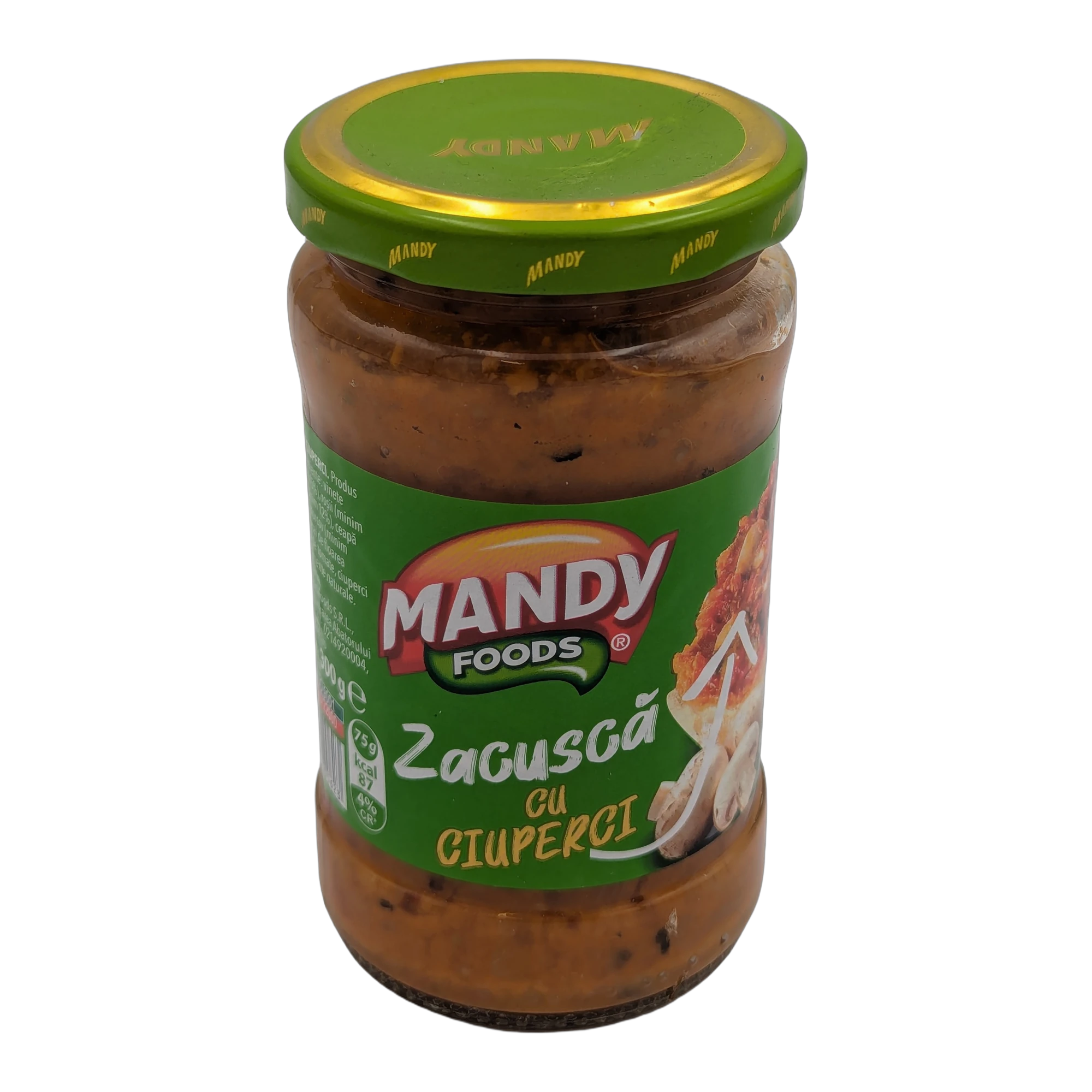 Zacuscă cu Ciuperci Mandy