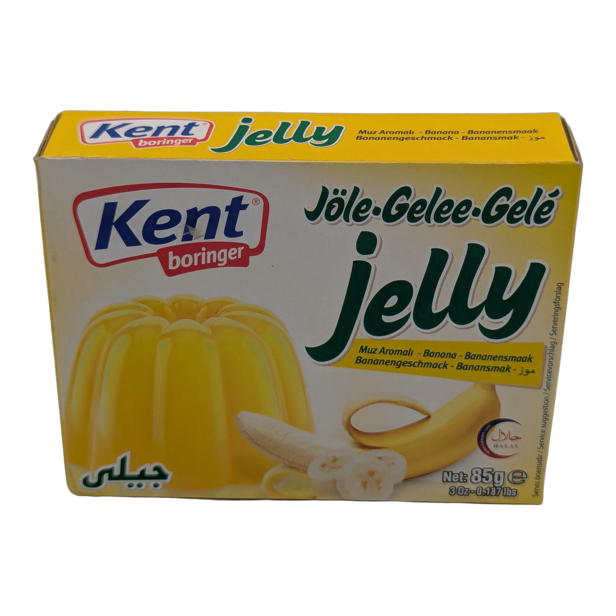 Kent Banana Flavored Jelly Candy