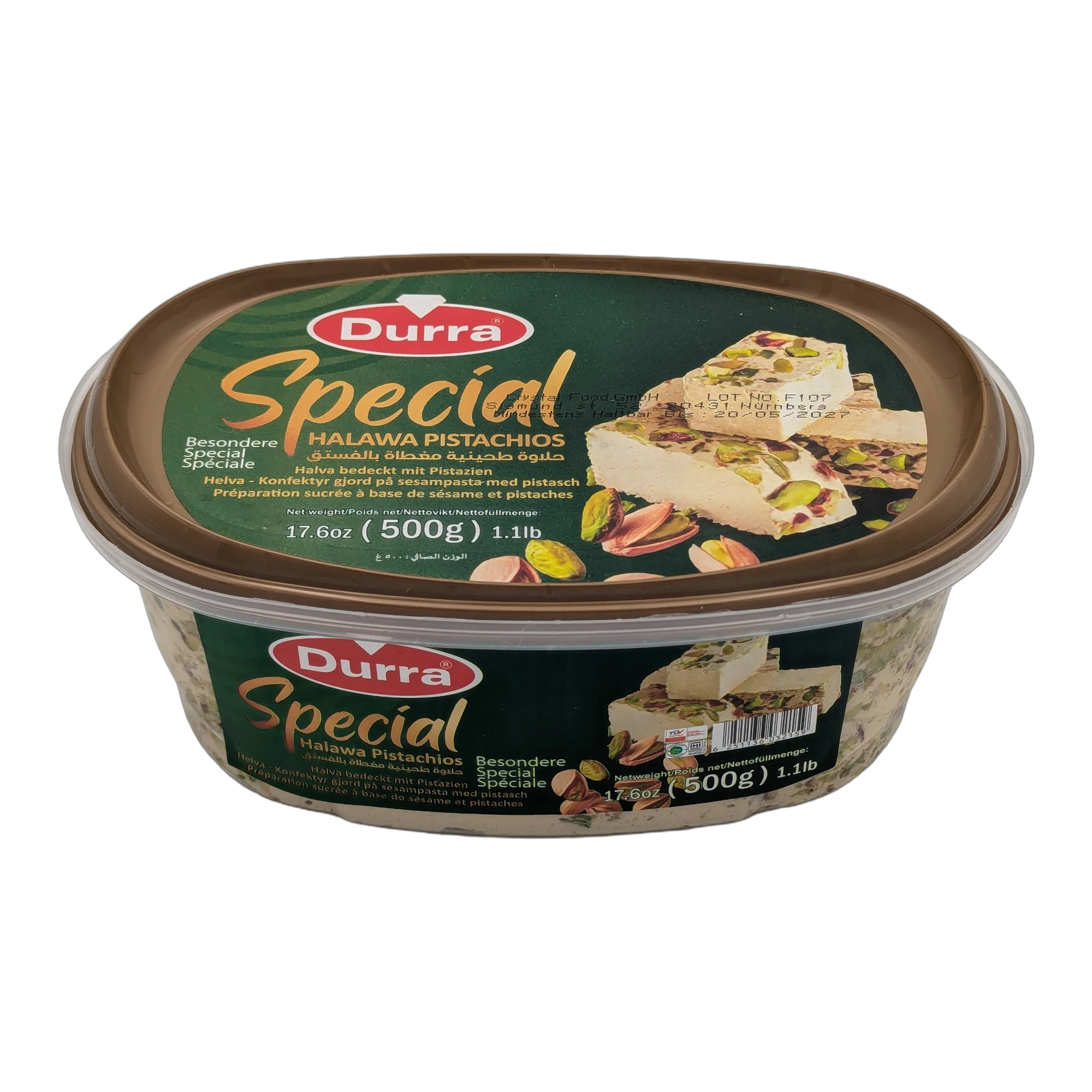 Durra Pistachio Halva