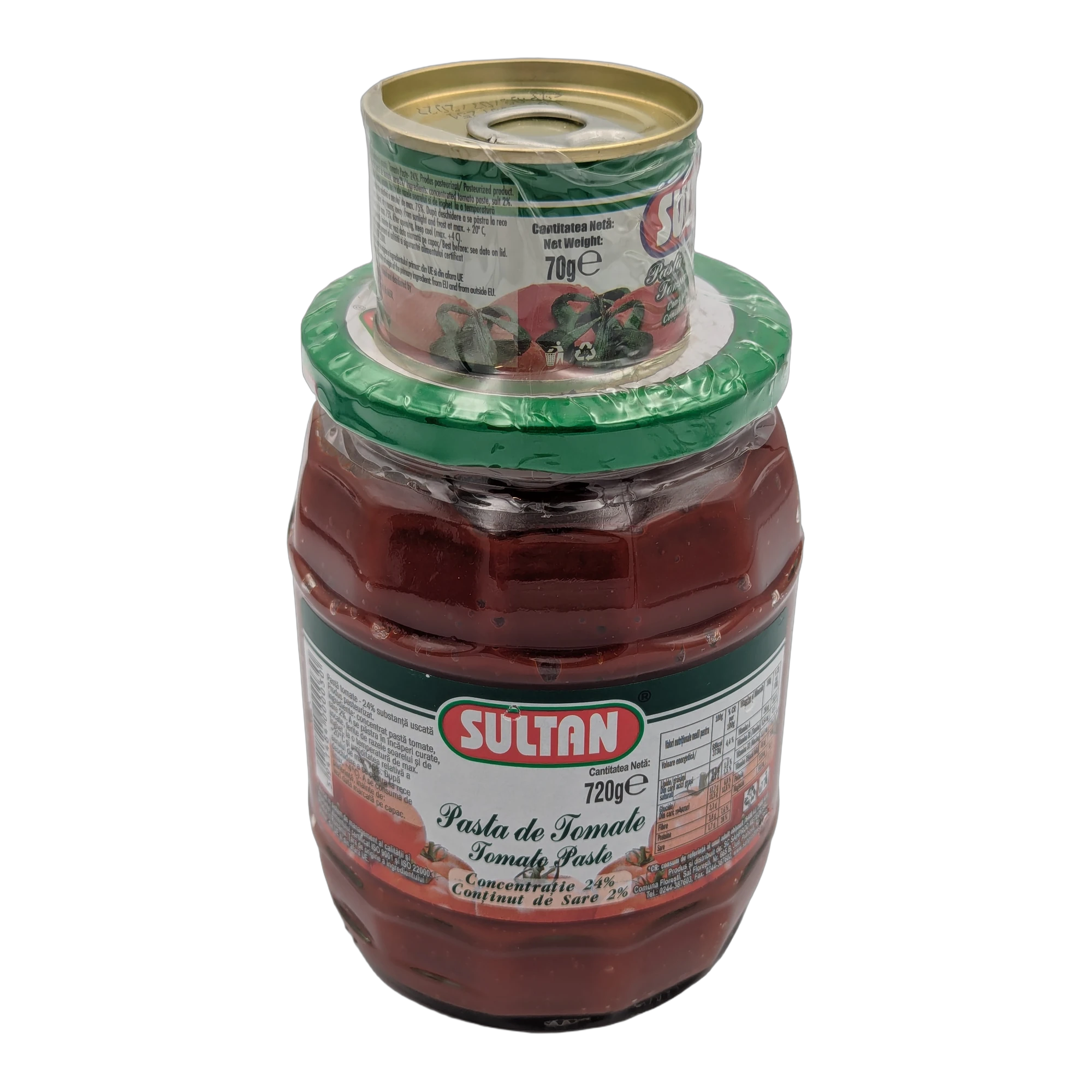 Sultan Tomato Paste 24% Concentrate