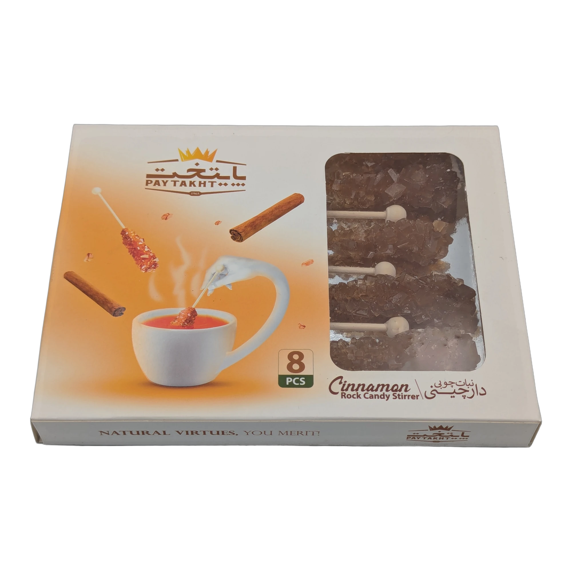 عود سكر صخري بالقرفة