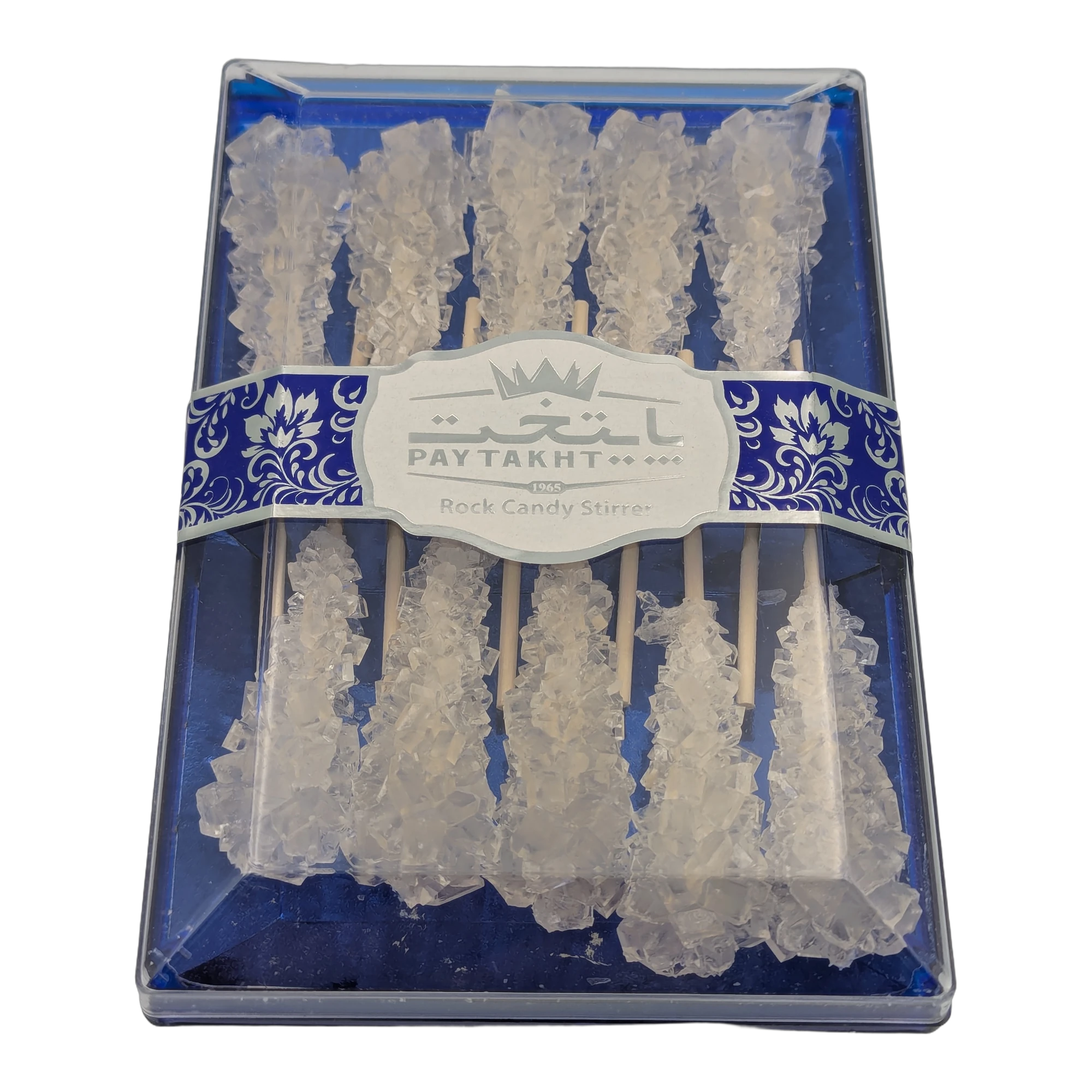 Bastoane de zahăr cristalizat (12 bucăți)