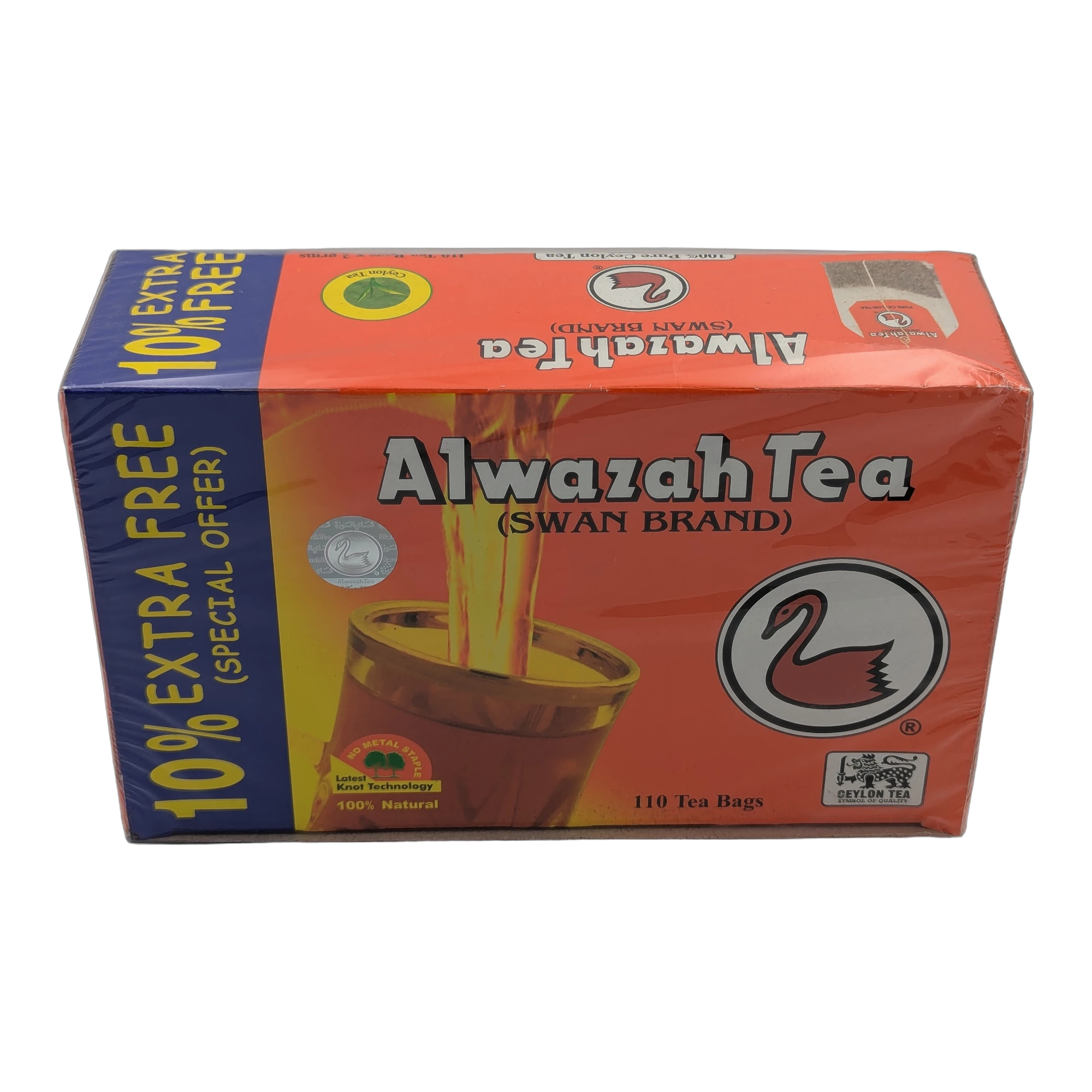 Ceai negru Ceylon Alwazah (Swan Brand) 110 plicuri