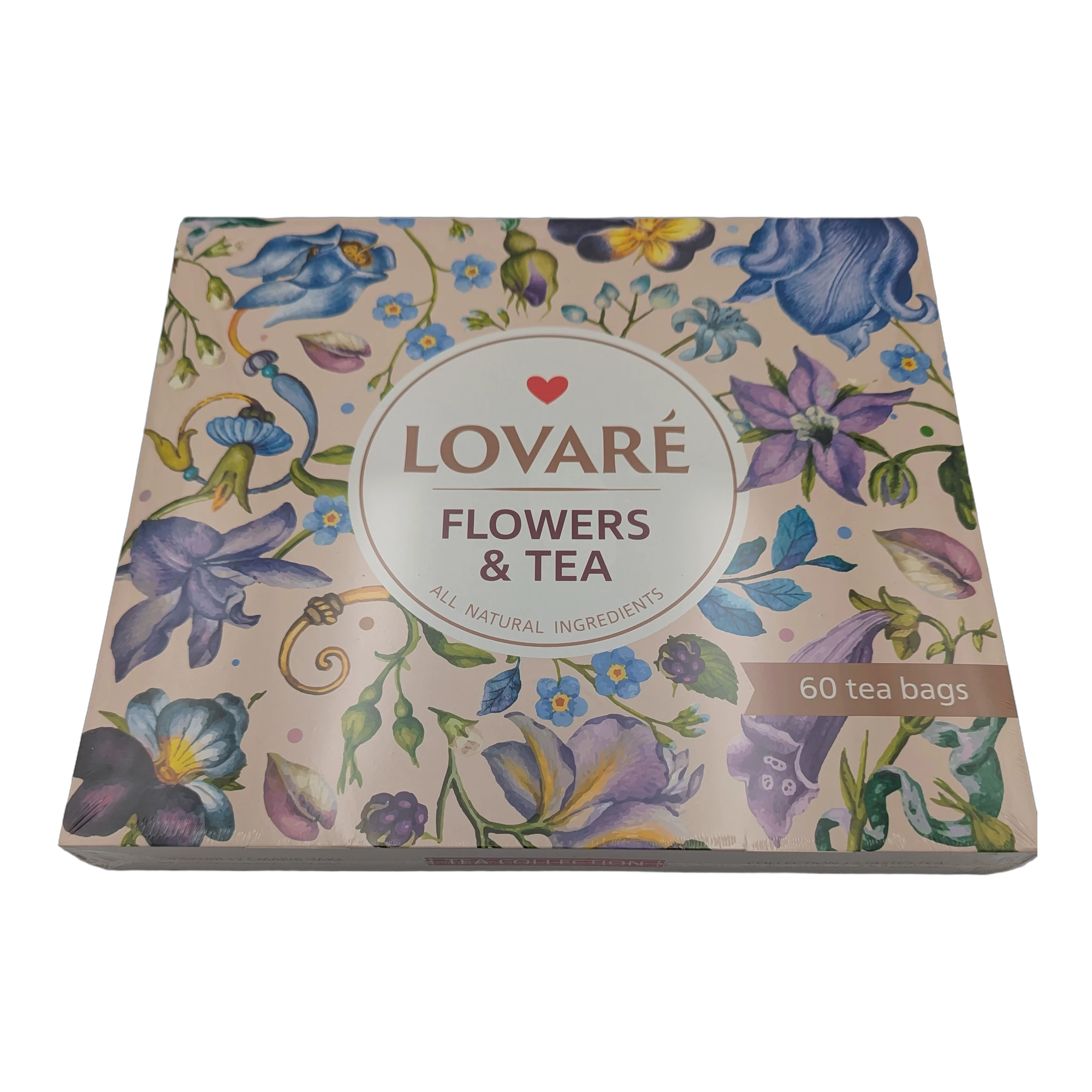 Lovaré Flowers & Herbal Tea Assorted 60 Tea Bags