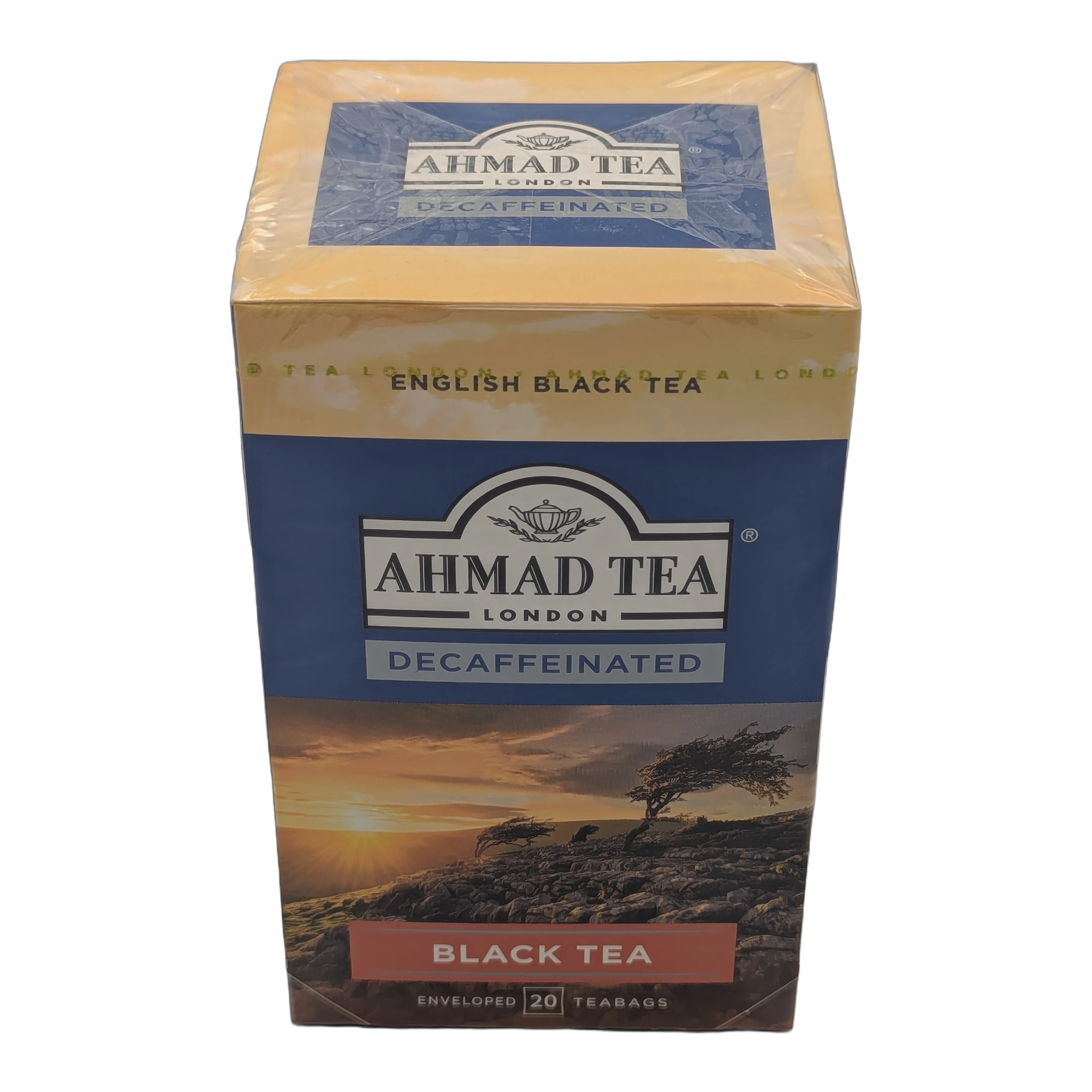 Pliculețe de ceai negru English Breakfast fără cofeină Ahmad