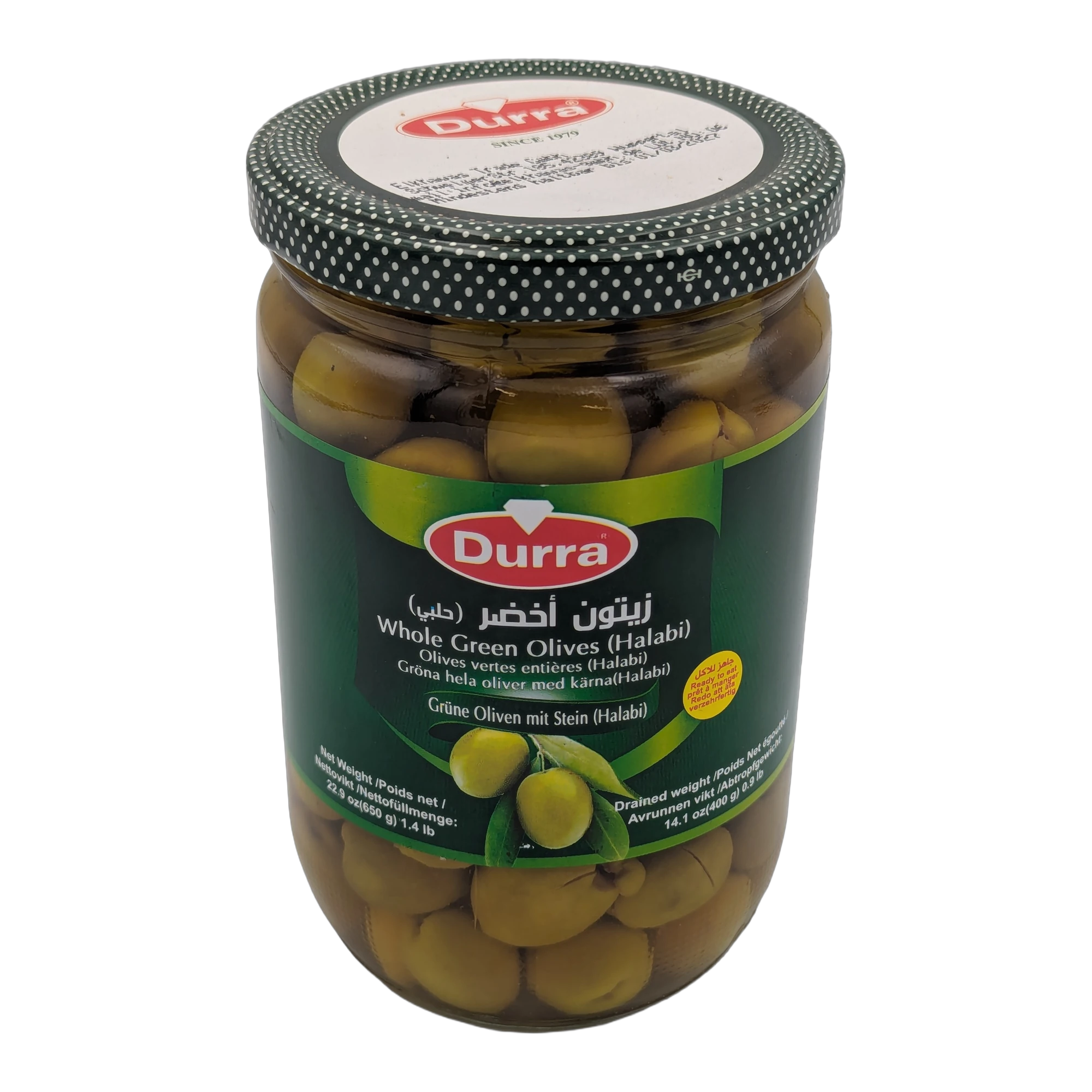 Măsline Verzi Întregi Halabi