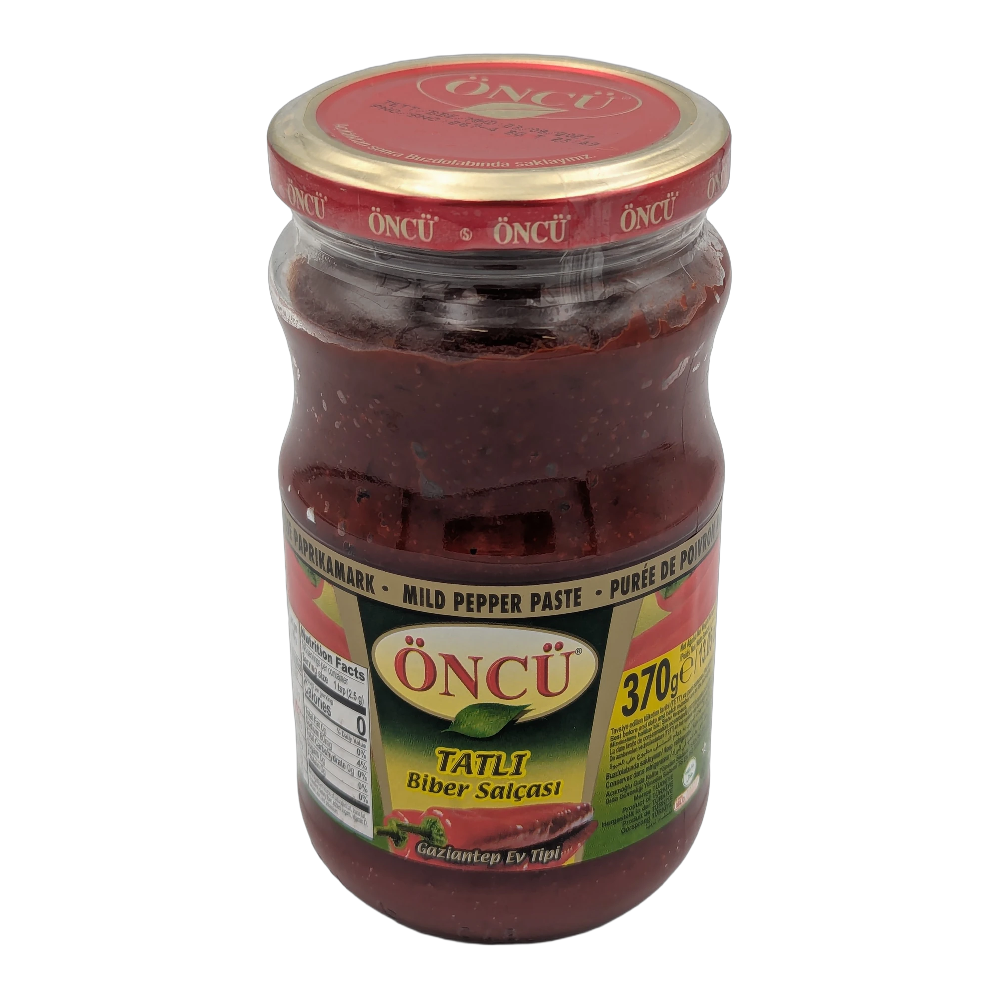 Öncü Mild Pepper Paste Jar