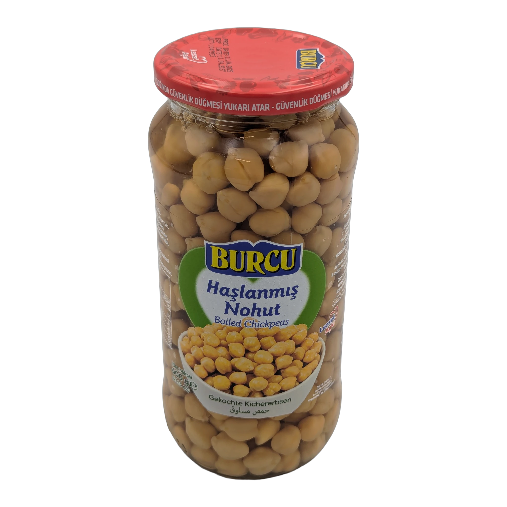 Burcu Boiled Chickpeas Can