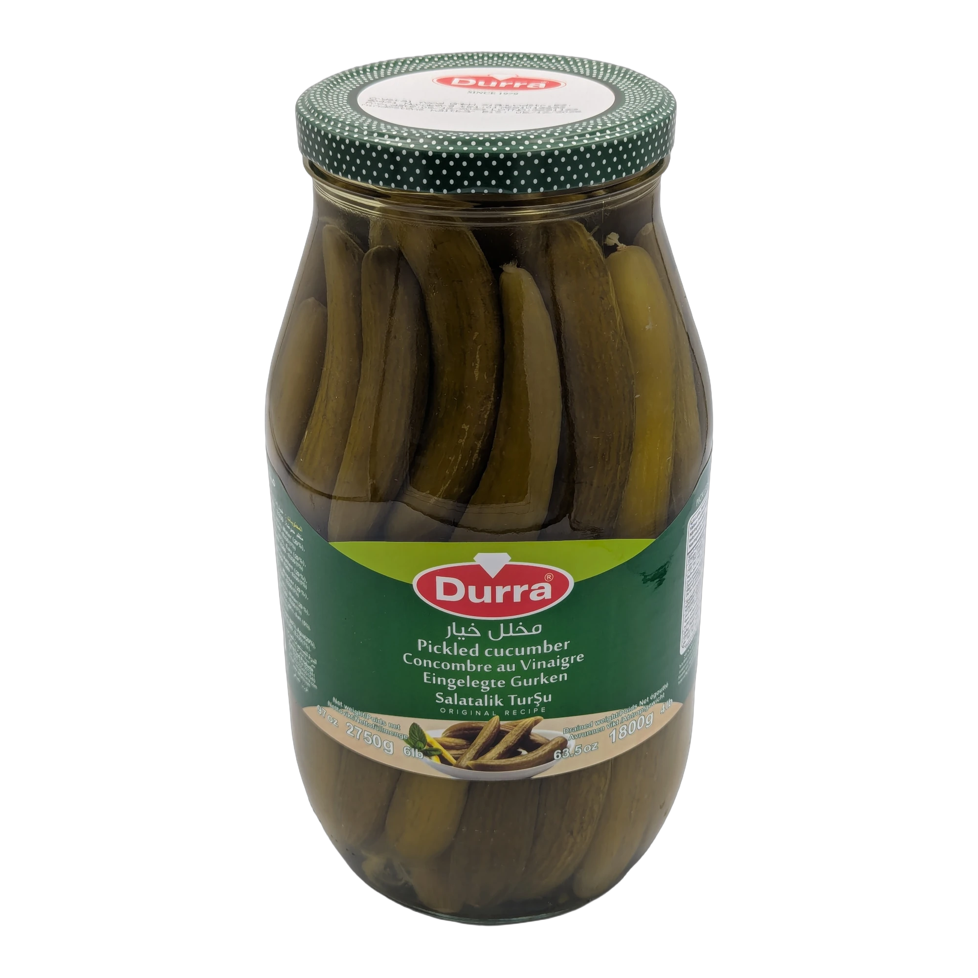 Castraveți murați 1.8 kg Durra