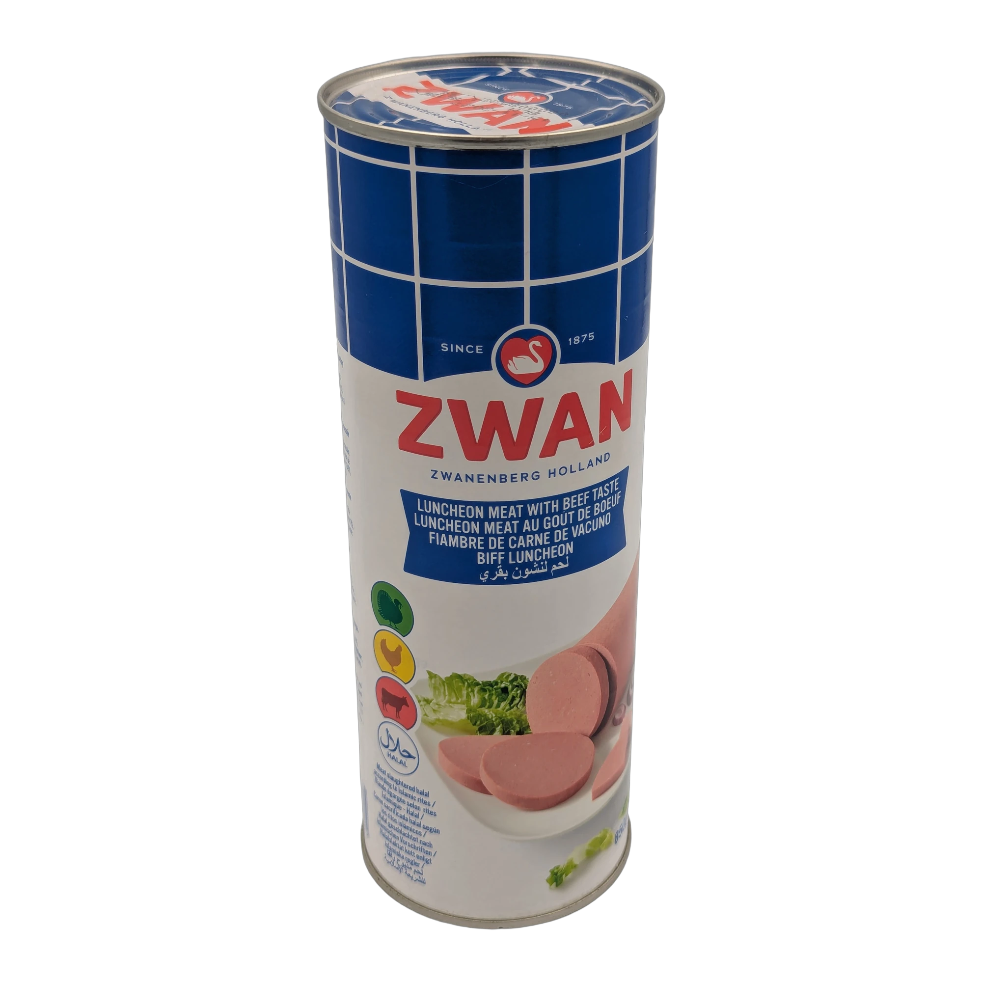 لحم لانشون بقري معلب من زوان