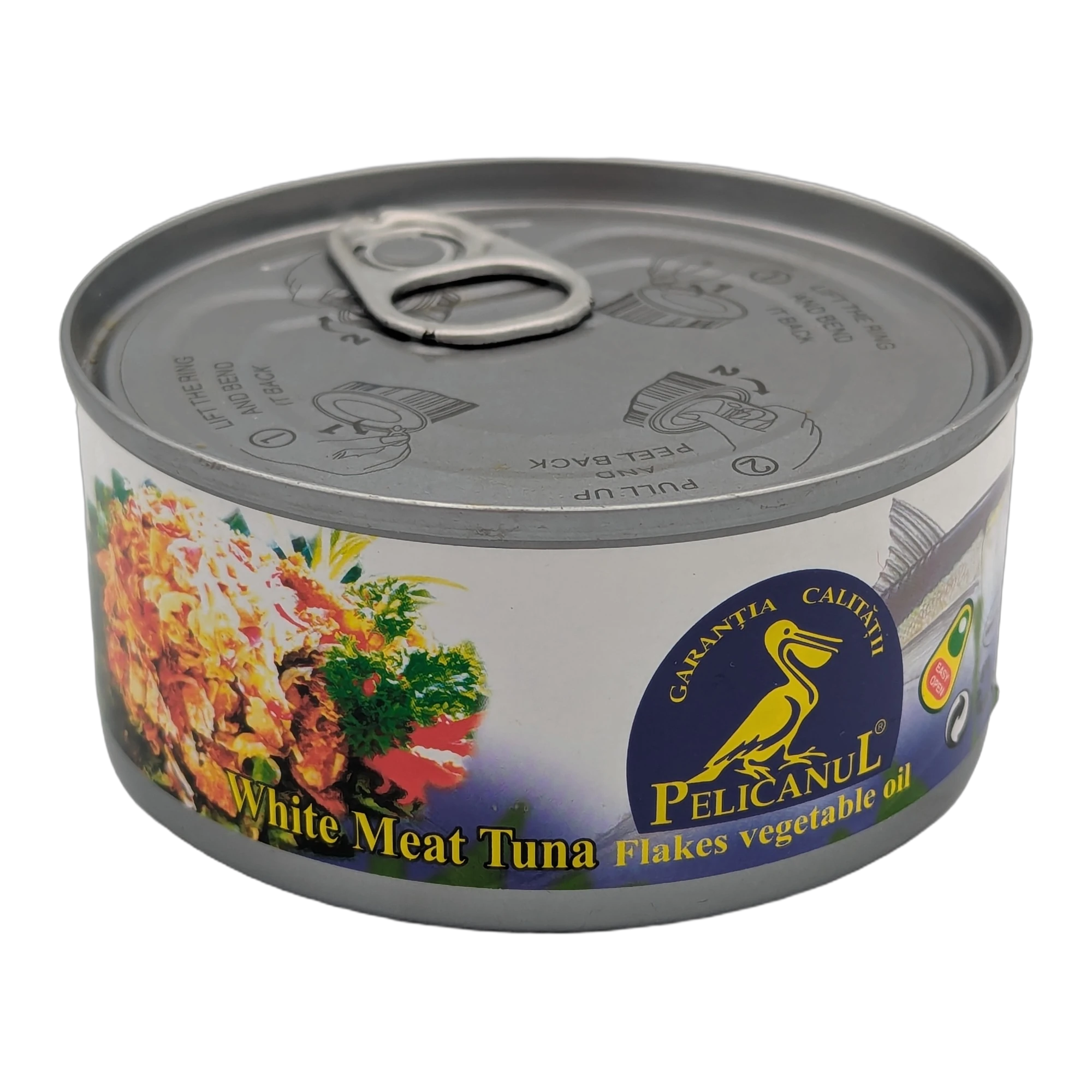 Pelicanul White Meat Tuna Flakes in Vegetable Oil
