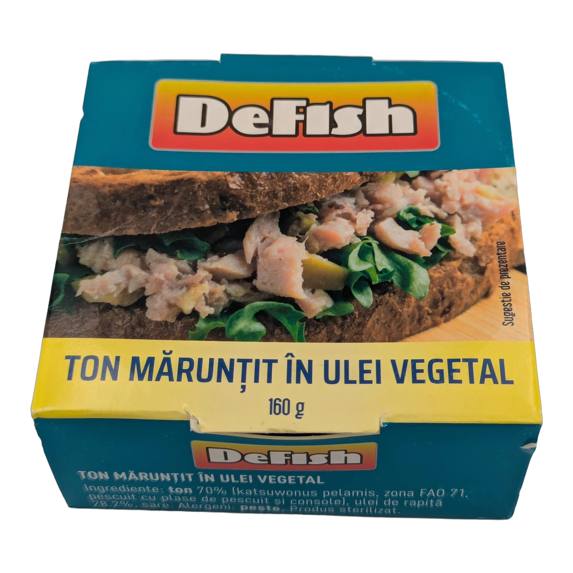 DeFish Tuna Chunks in Vegetable Oil