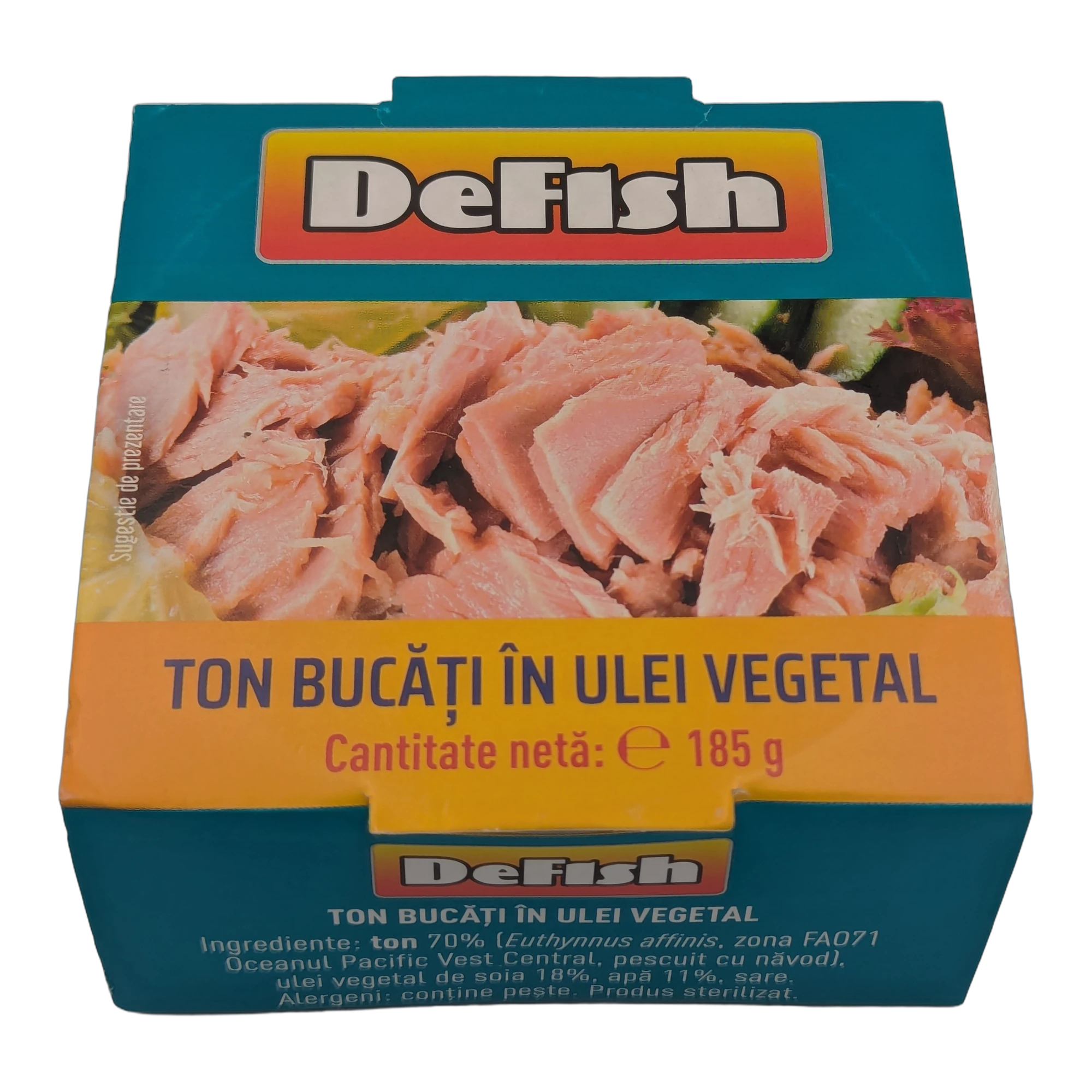 قطع تونة في زيت نباتي