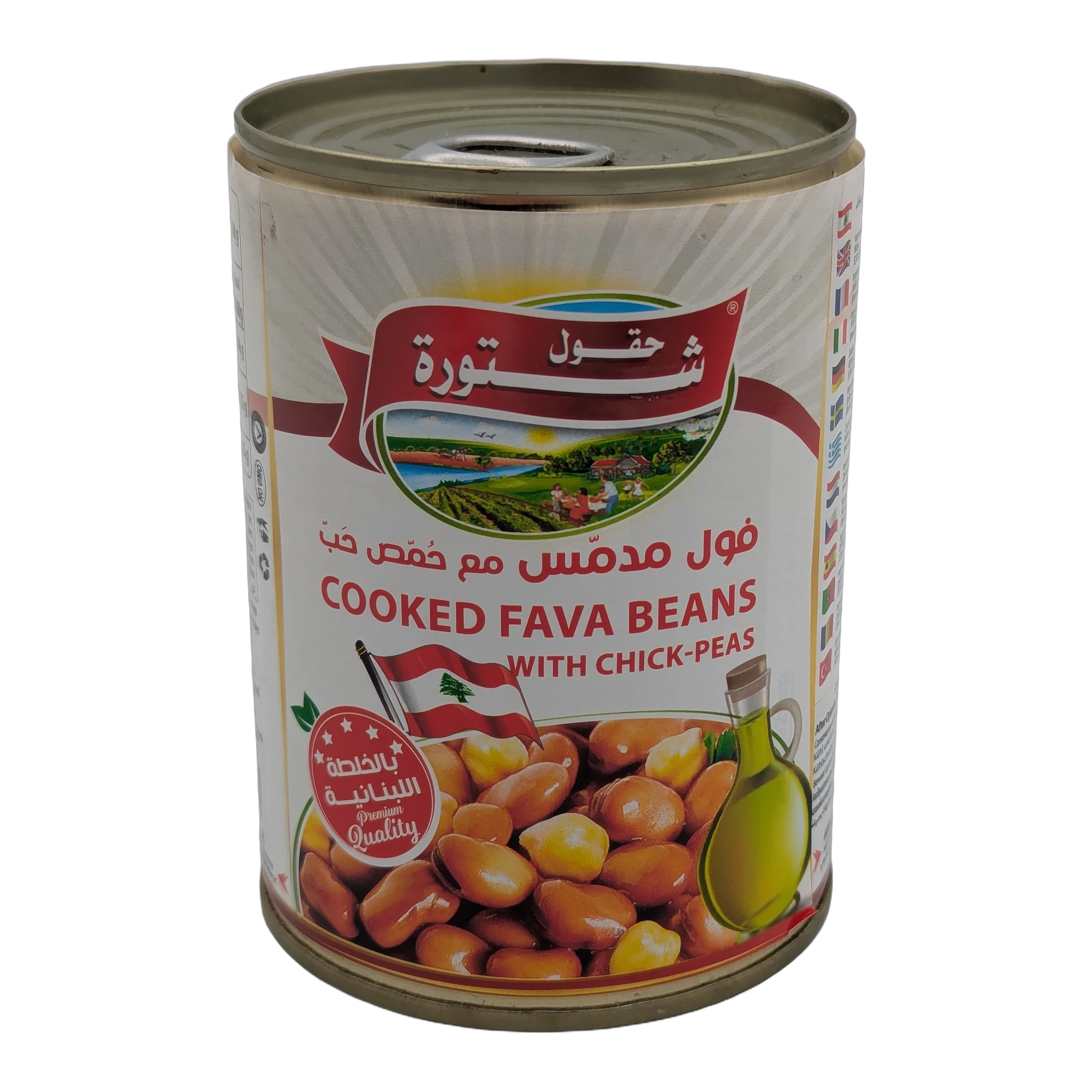 Fasole Fava Gătită cu Năut