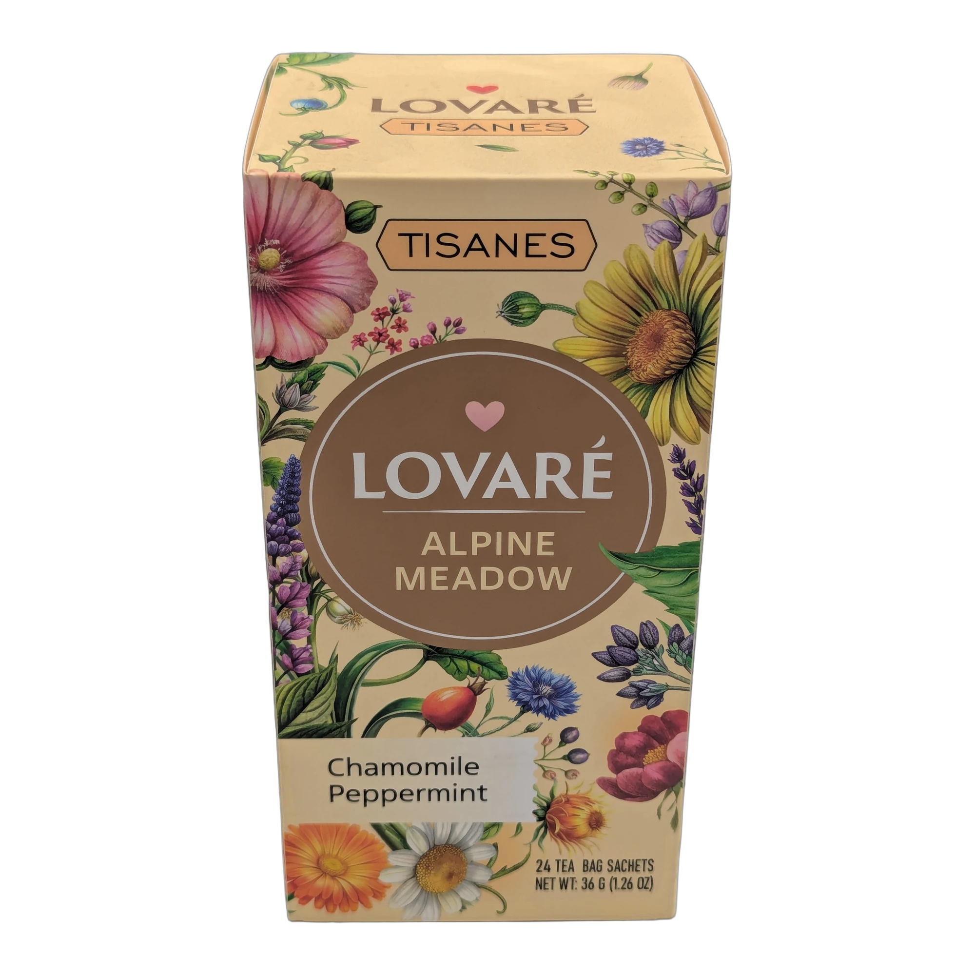 Ceai de plante Lovare Alpine Meadow 24 plicuri