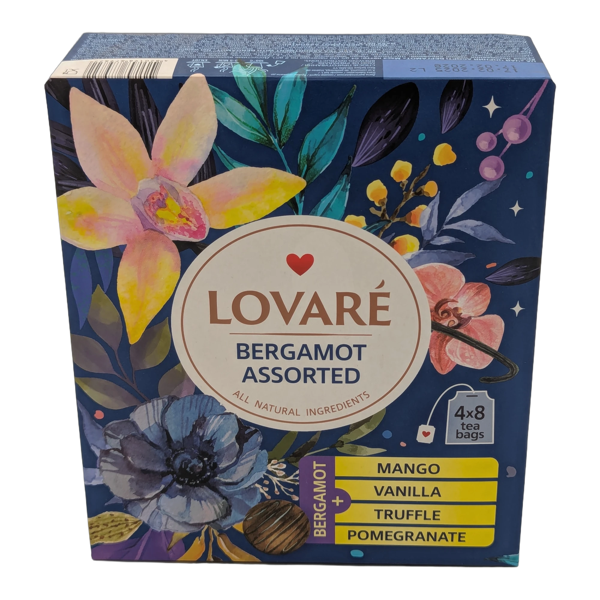 LOVARÉ Ceai de Bergamot Asortat 32 Plicuri