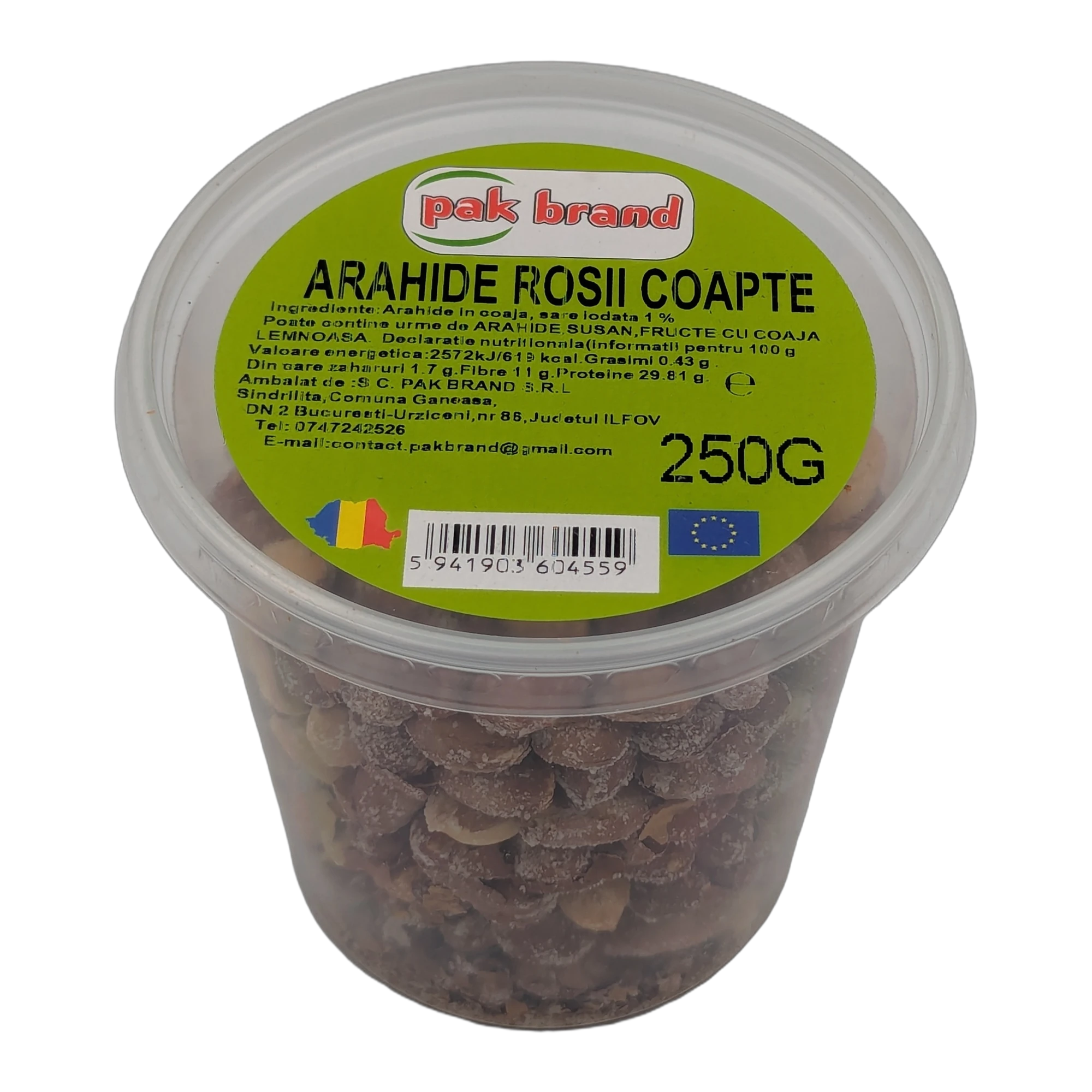 Arahide roșii coapte