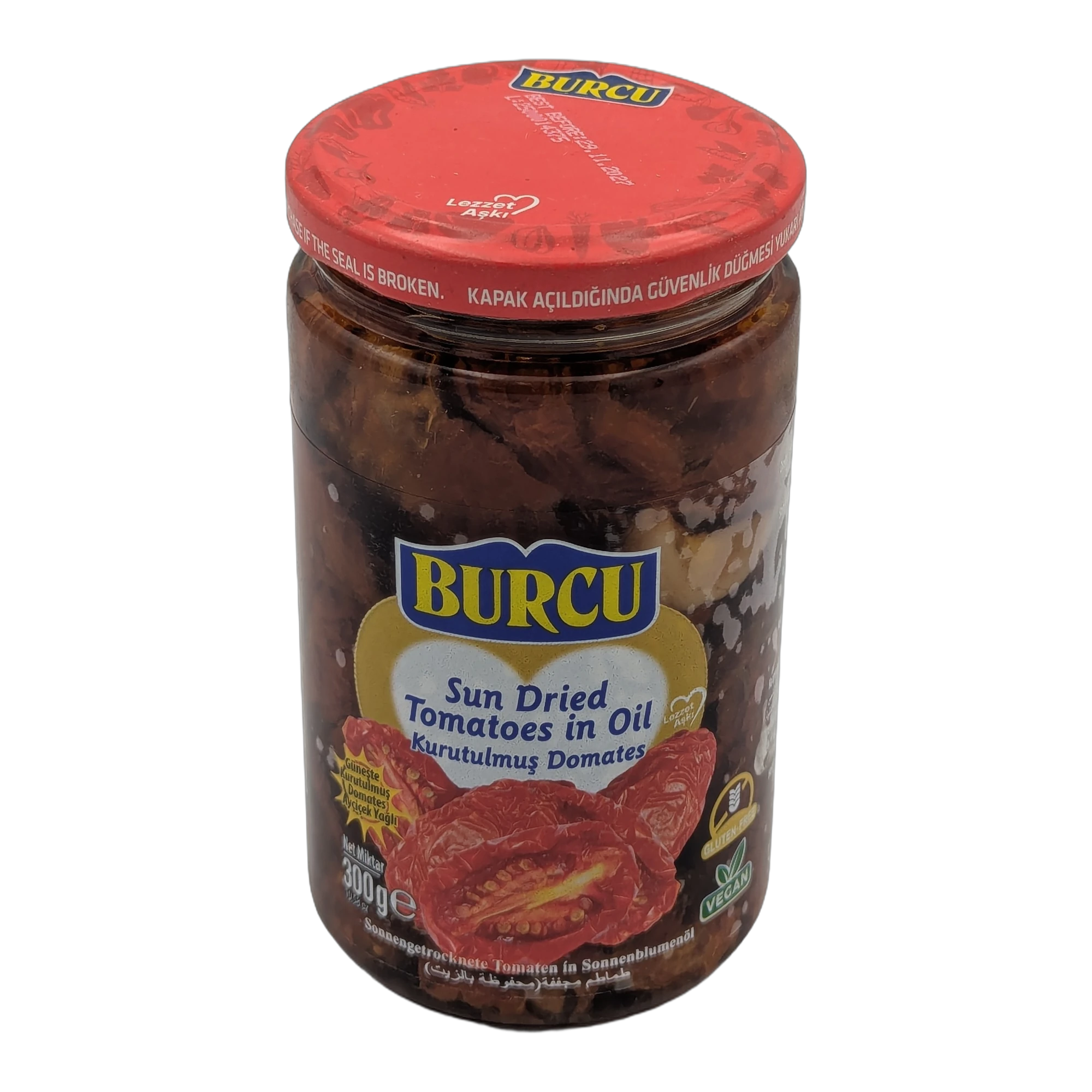 Roșii uscate la soare în ulei