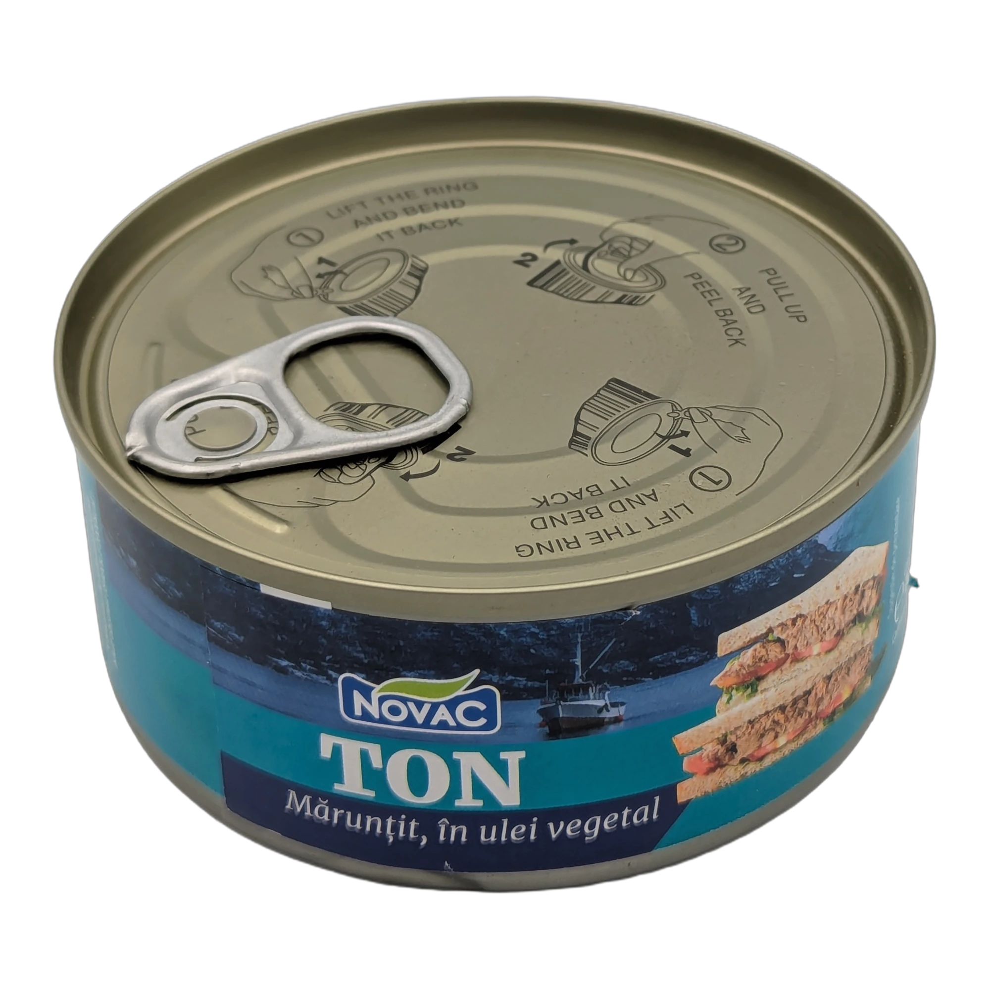 تونة مفرومة في الزيت النباتي