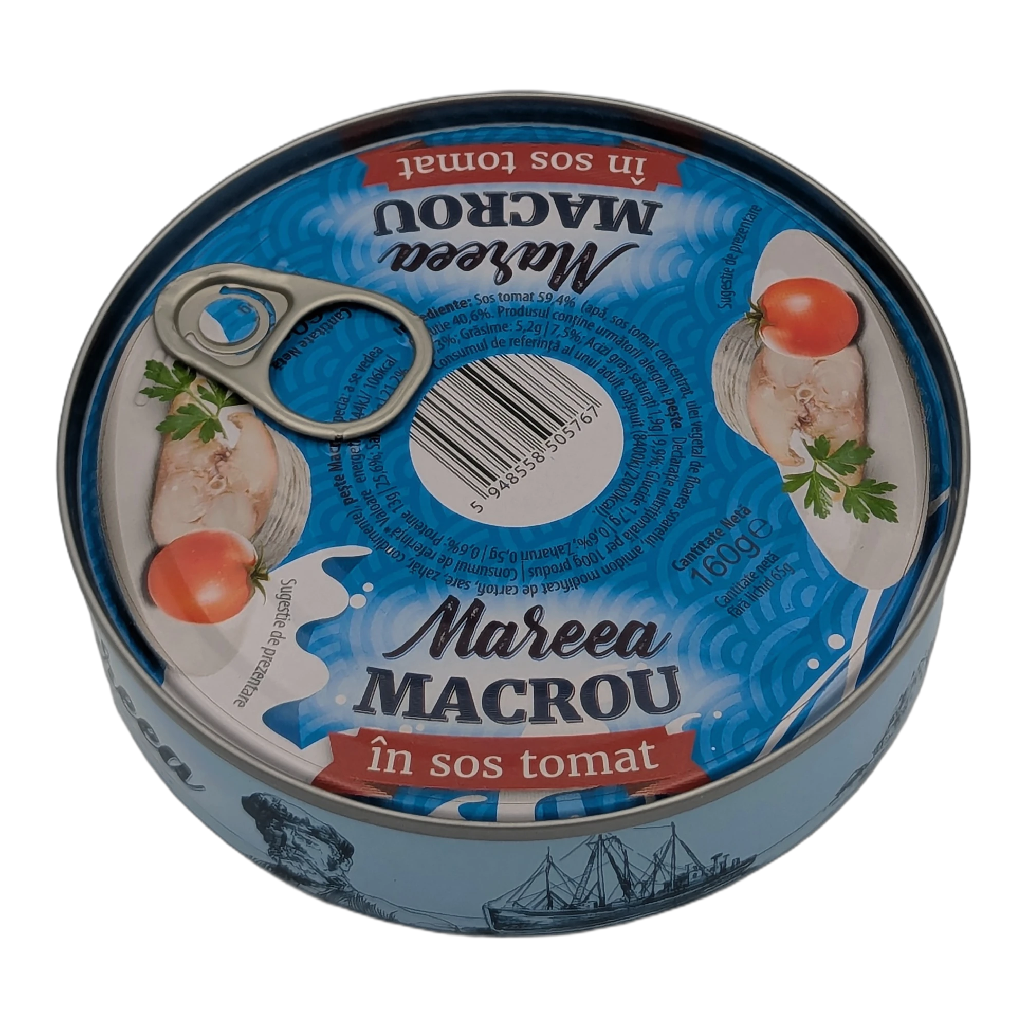 ماكريل في صلصة الطماطم