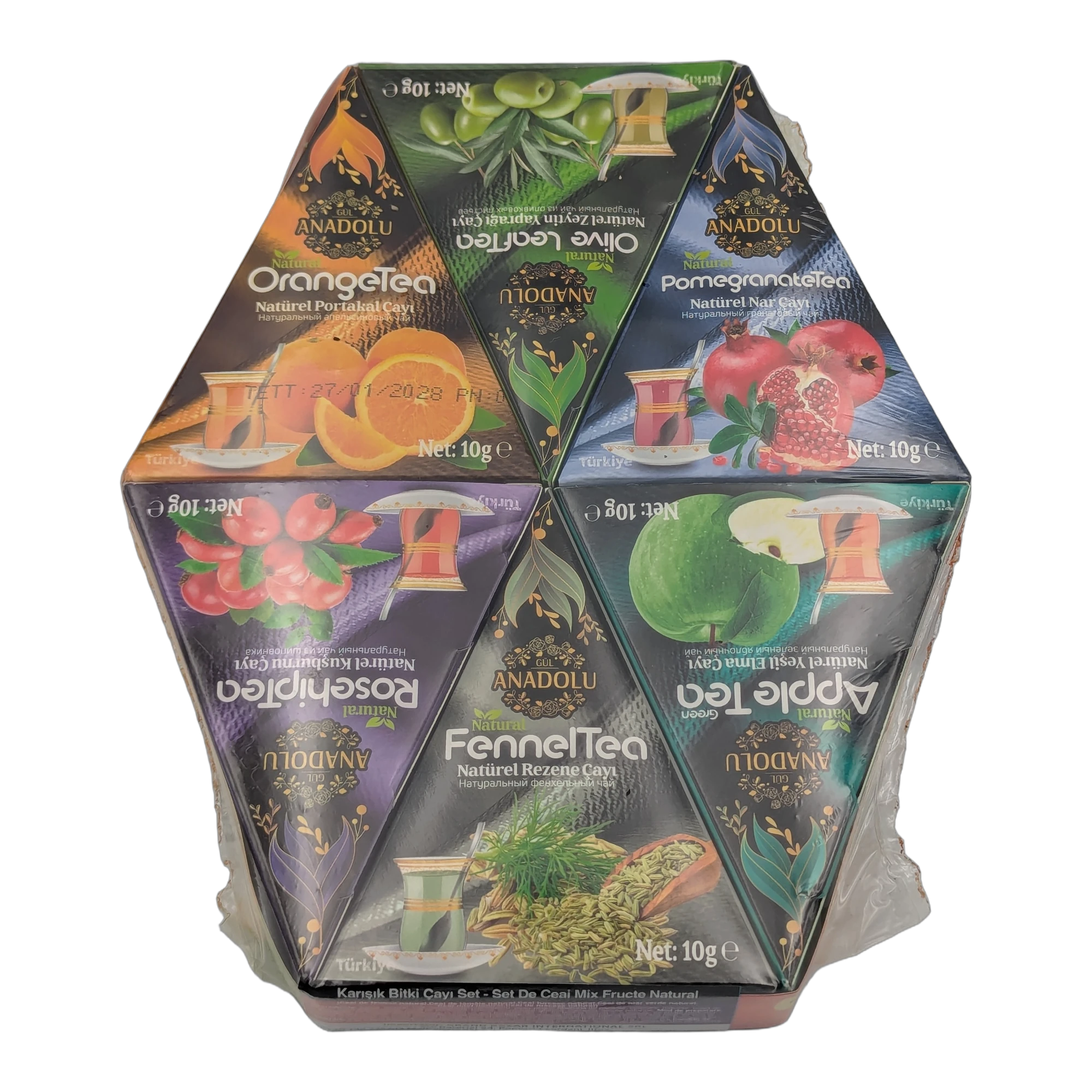 Anadolu Natural Tea Set