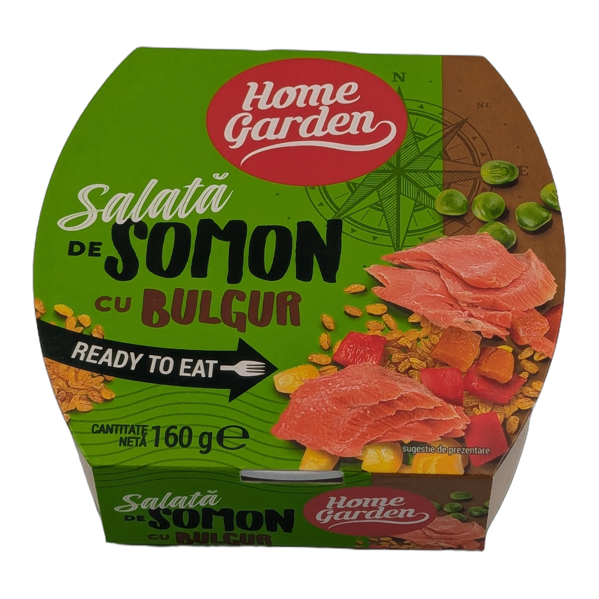 سلطة السلمون والبرغل