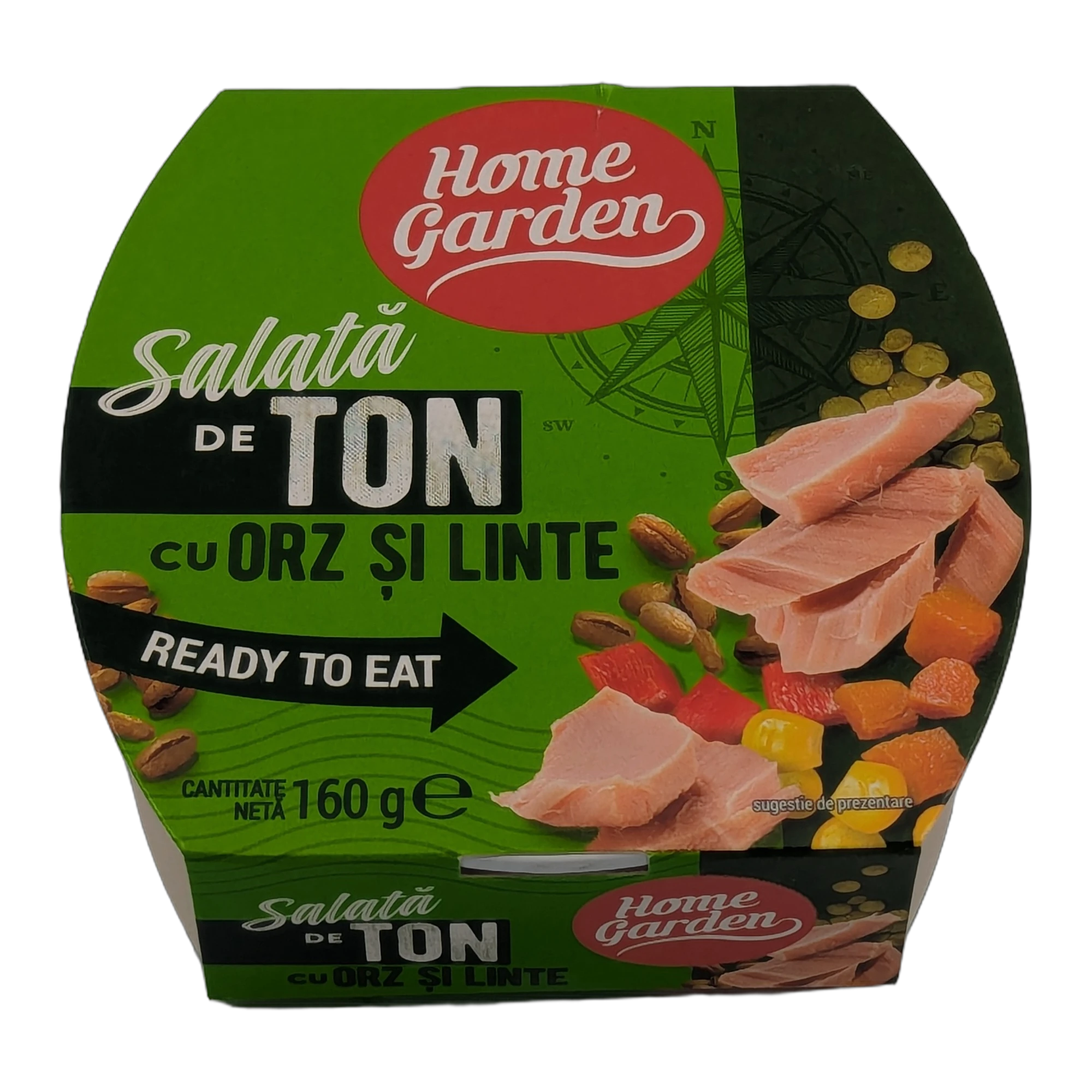 سلطة التونة مع الشعير والعدس