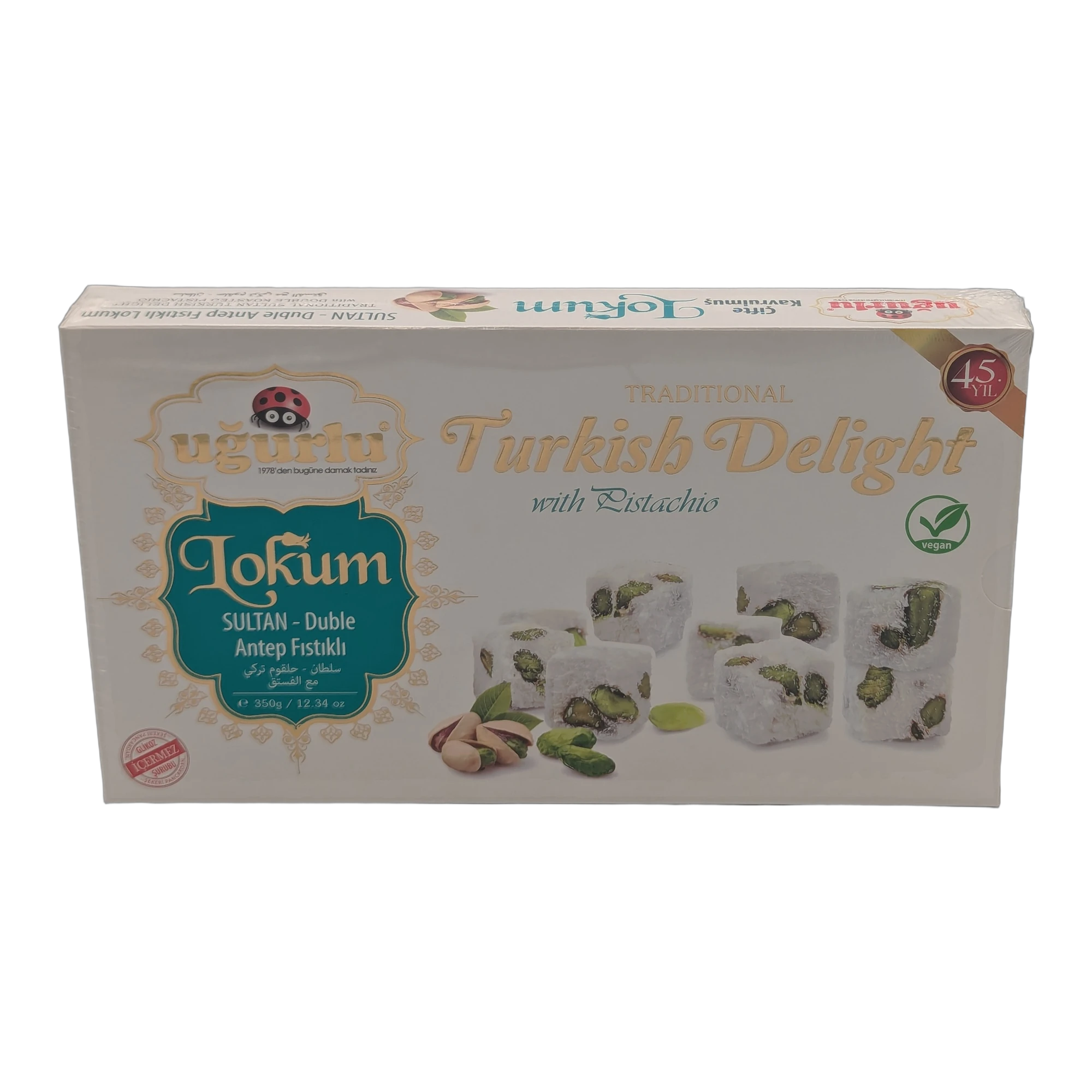 Turkish Delight with Pistachio