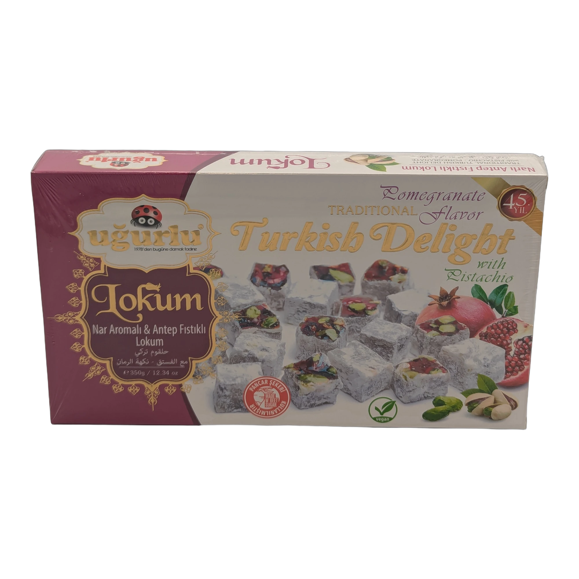 Turkish Delight with Pistachio