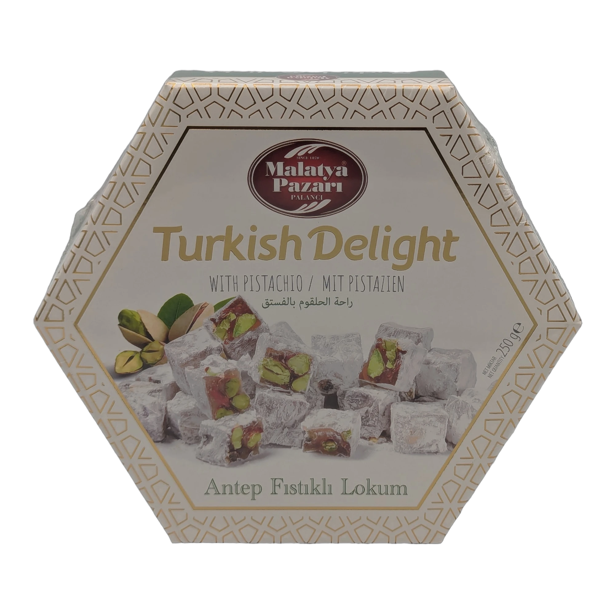 Turkish Delight with Pistachio