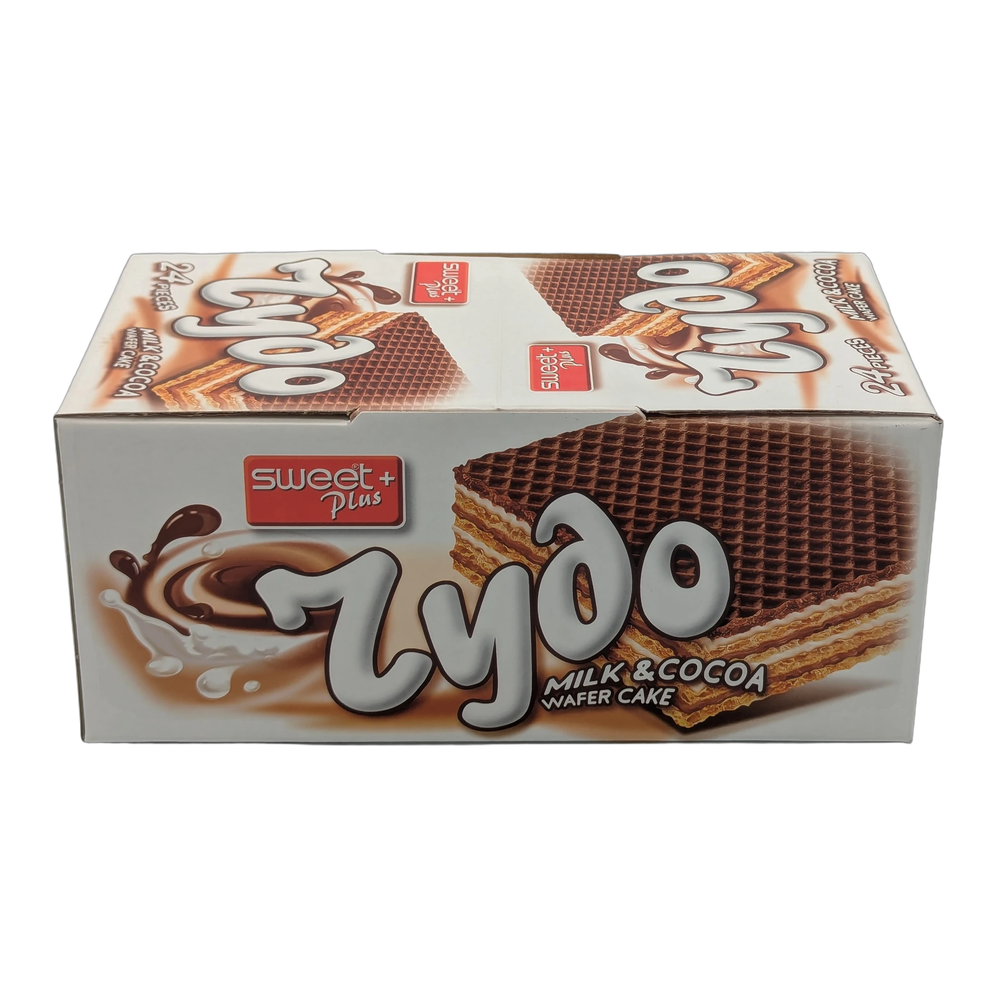 Prăjitură napolitană cu lapte și cacao Zydo sweet Plus