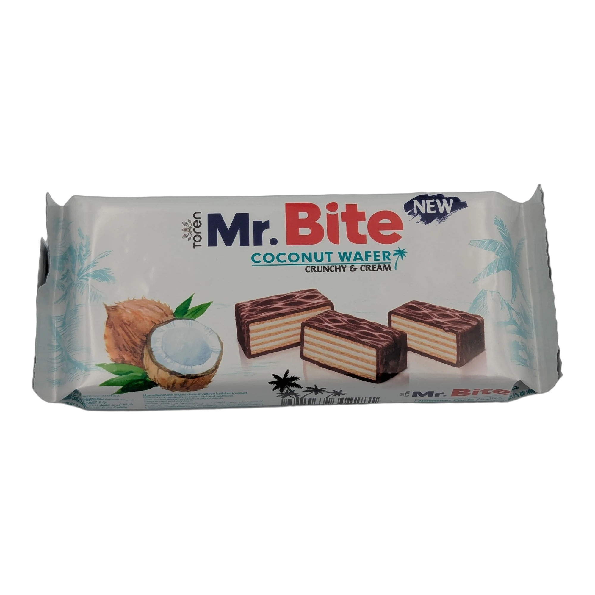 بسكويت Mr. Bite محشو بكريمة جوز الهند