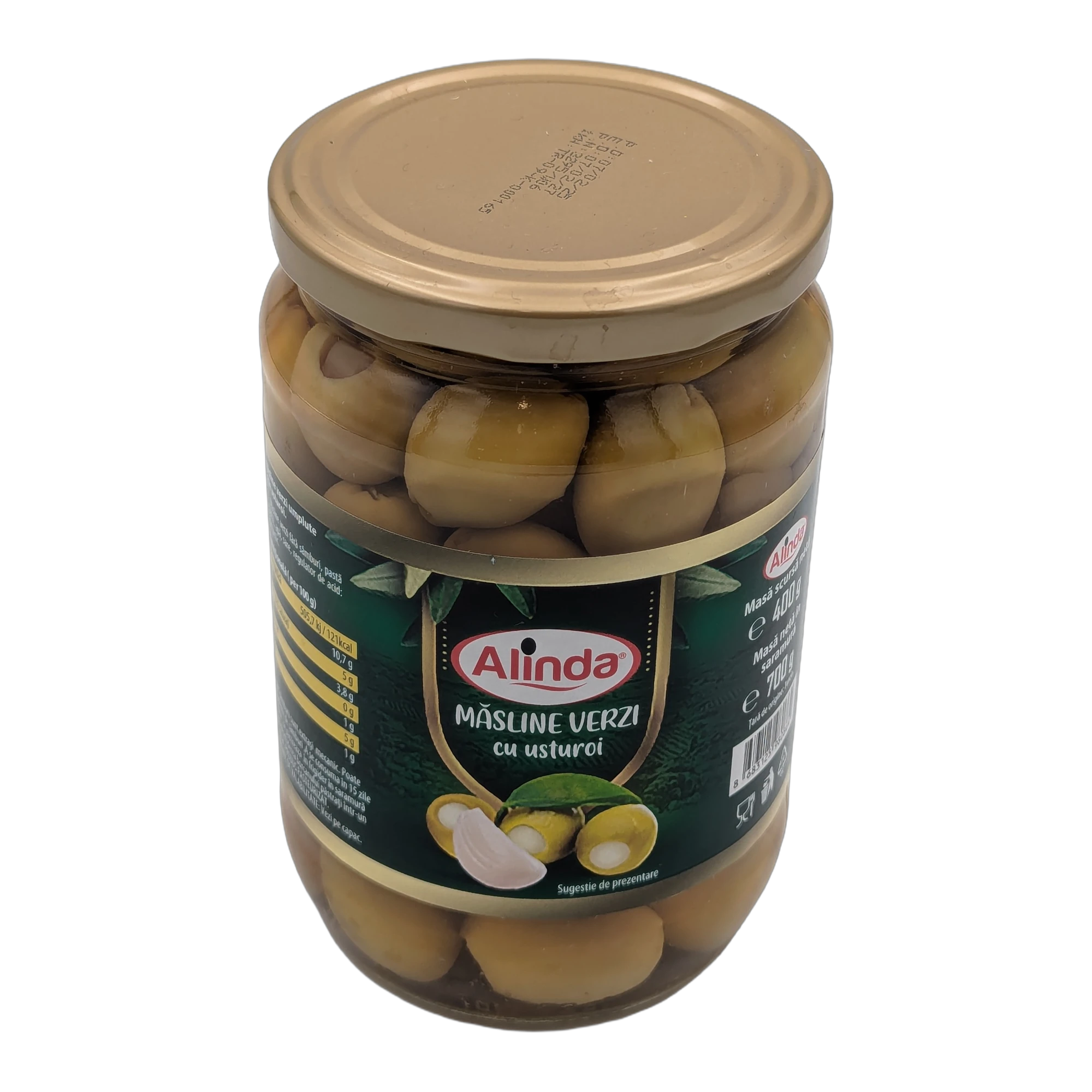 Măsline Verzi cu Usturoi